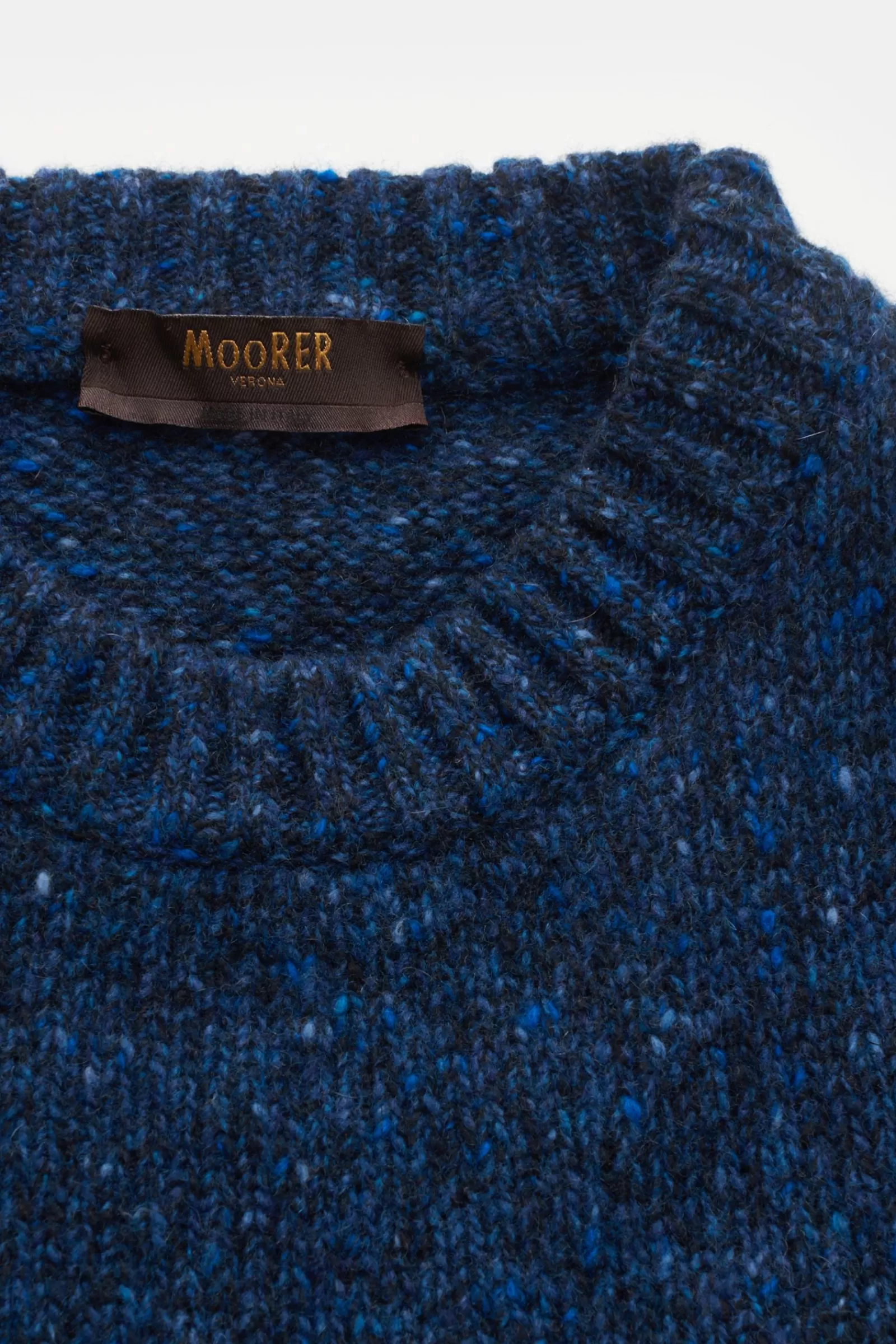 Crew Neck Jumper 'Frankie' Dark Blue^MOORER Fashion