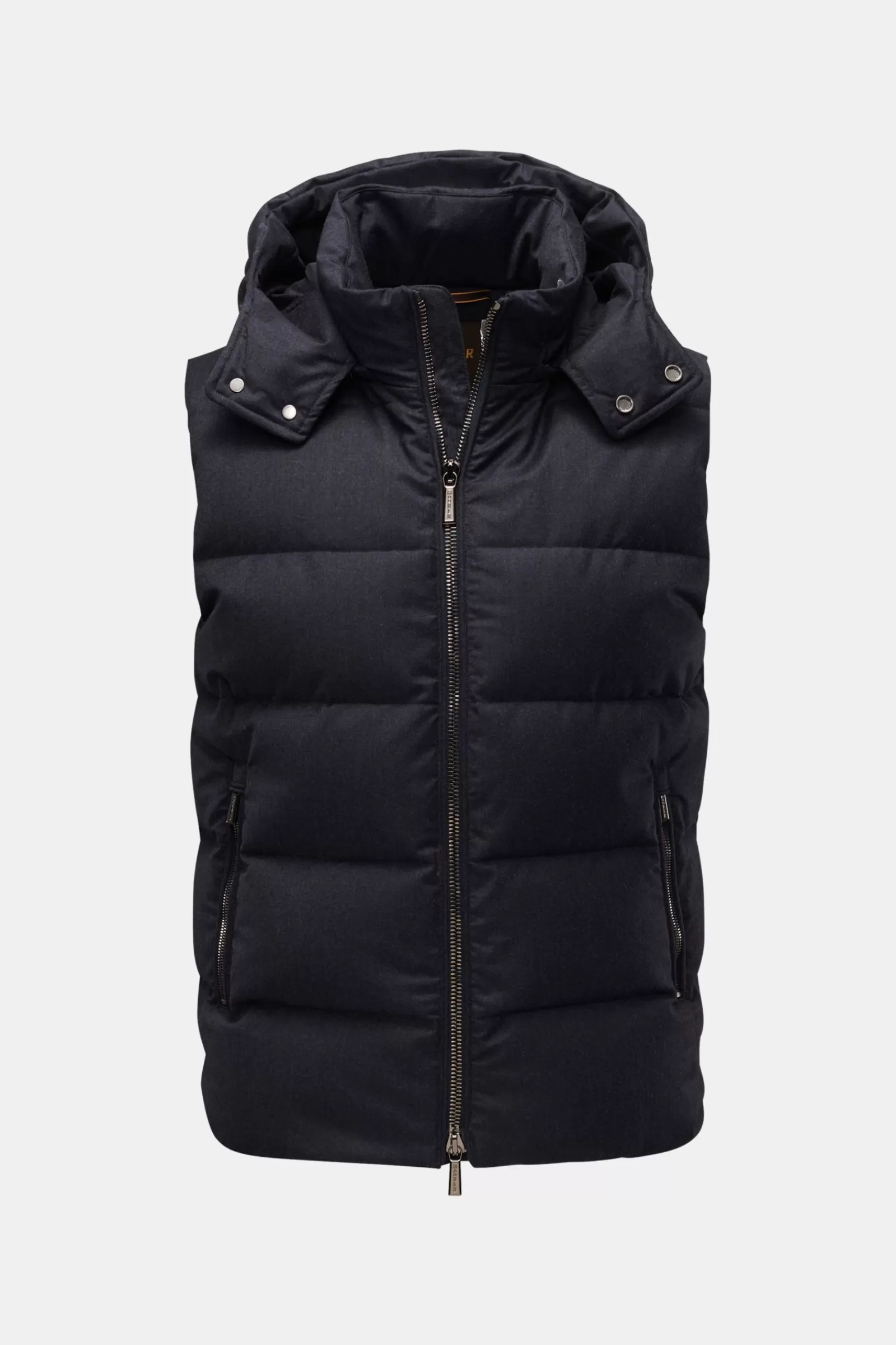 Down Gilet 'Fire' Navy>MOORER Cheap