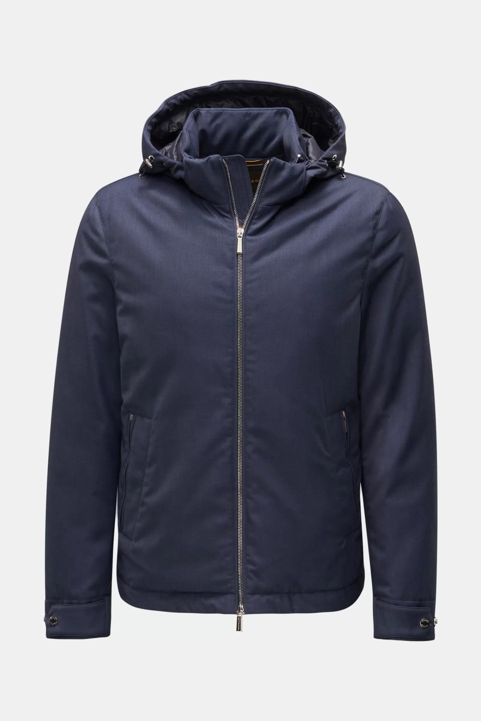 Down Jacket 'Albini' Grey-Blue>MOORER Hot