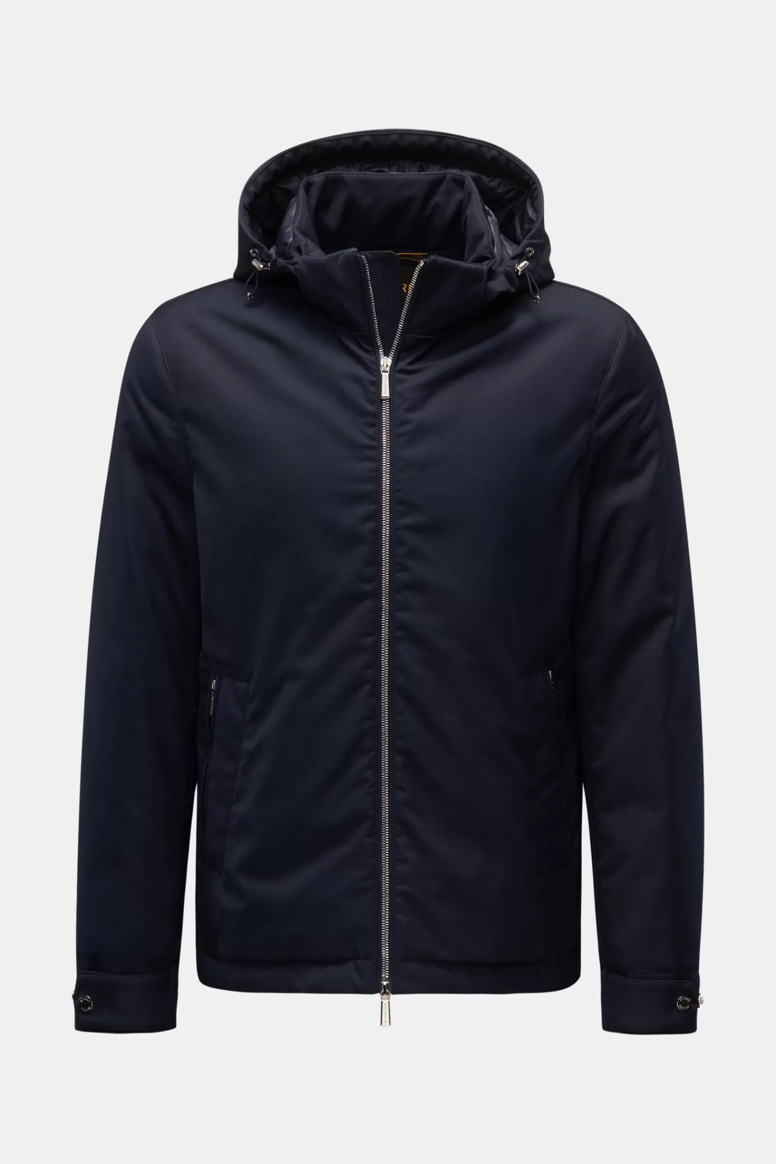 Down Jacket 'Albini' Navy>MOORER Fashion