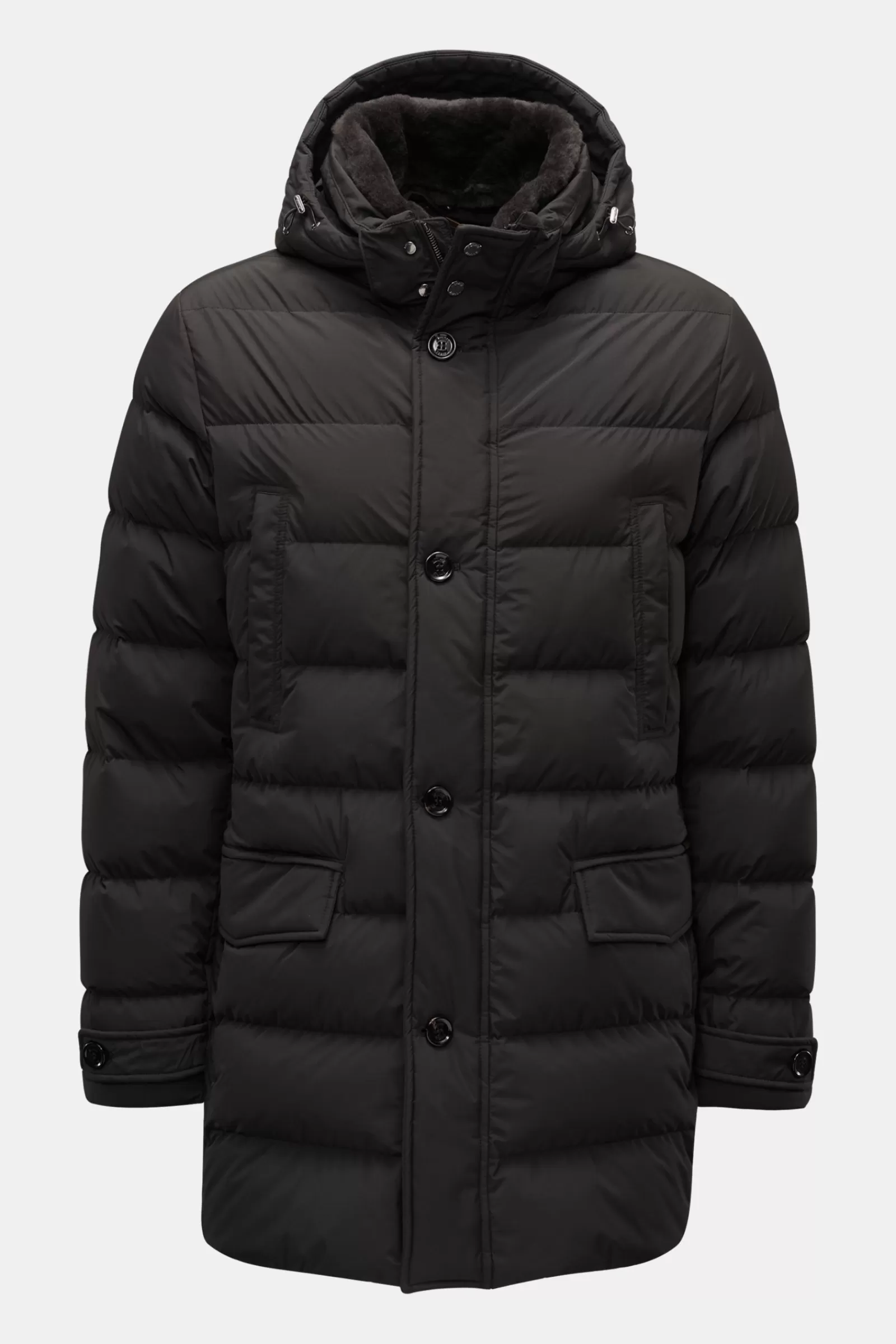 Down Jacket 'saturno' Black>MOORER Best Sale