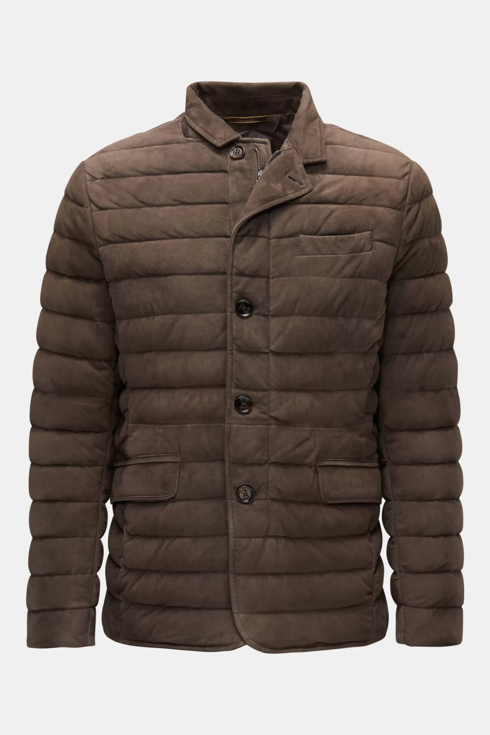 Down Jacket 'Zavyer' Dark Brown>MOORER Cheap