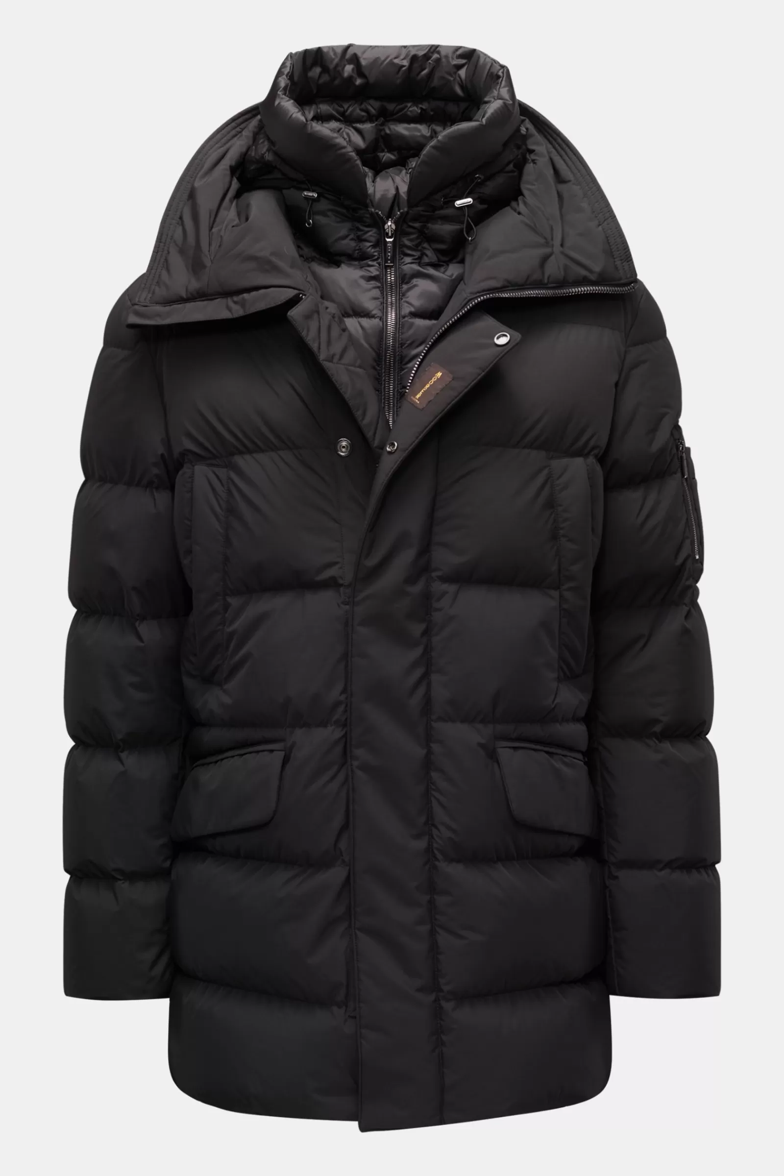 Down Parka 'Davide' Black>MOORER Outlet