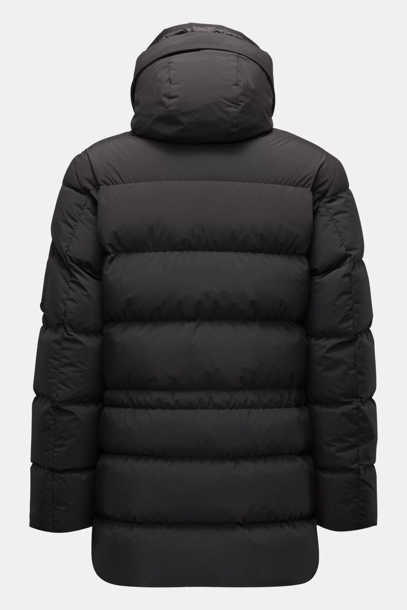 Down Parka 'Davide' Black>MOORER Outlet