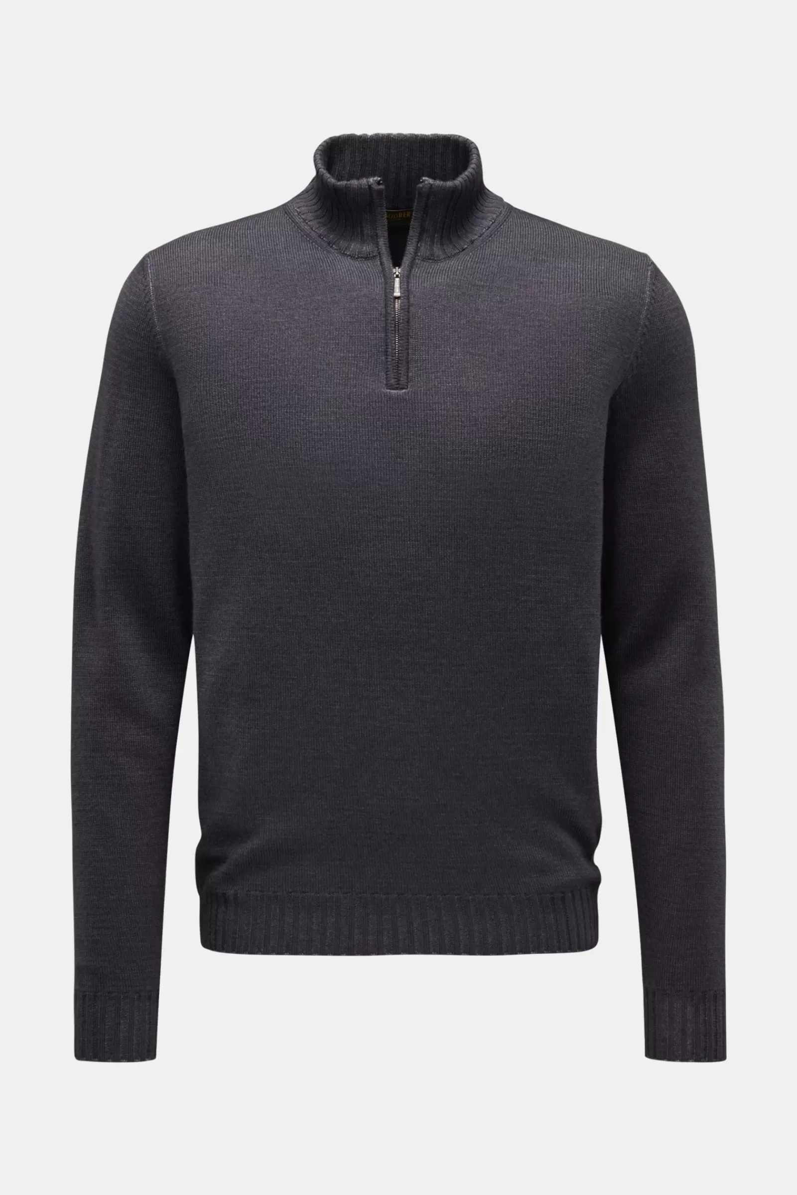 Half-Zip Jumper 'Terni' Anthracite^MOORER New