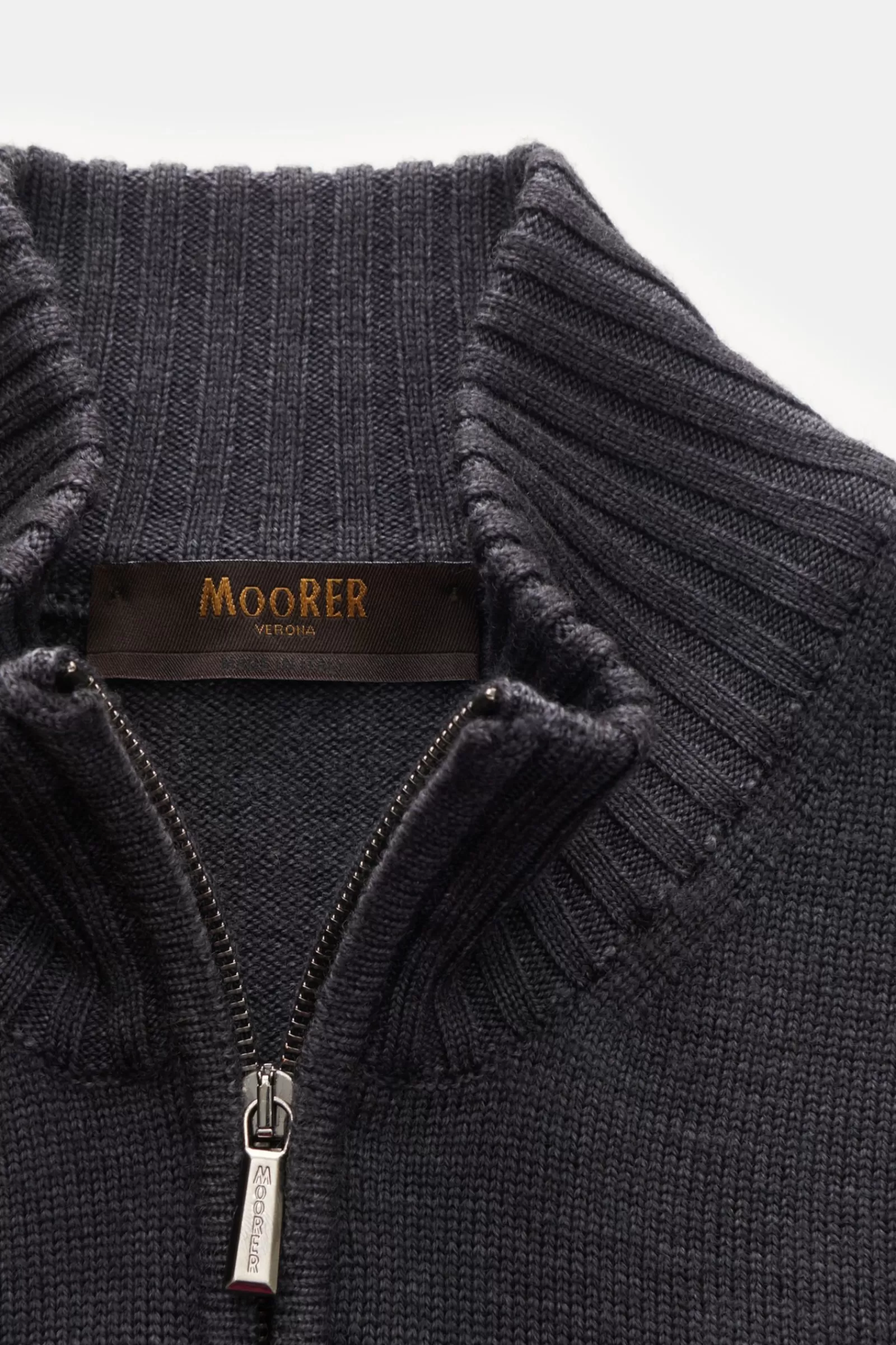 Half-Zip Jumper 'Terni' Anthracite^MOORER New