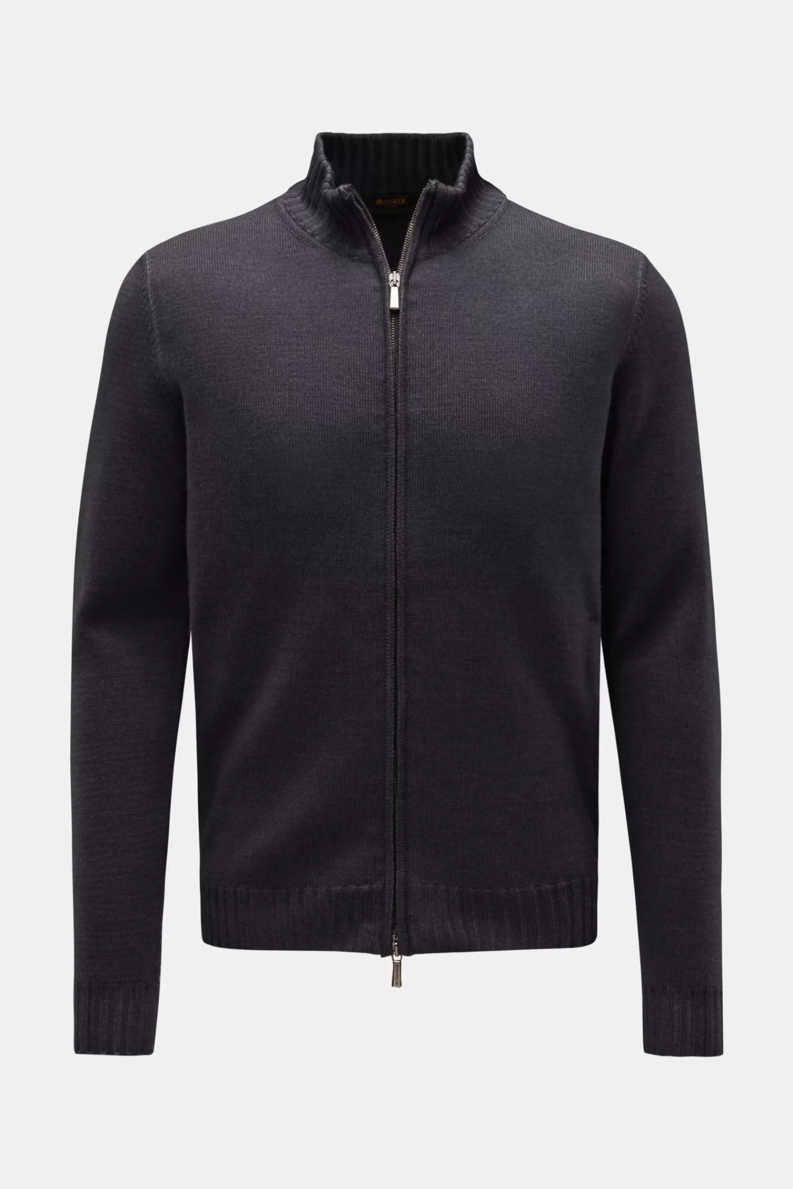 Merino Cardigan 'Urbino' Dark Grey^MOORER Cheap