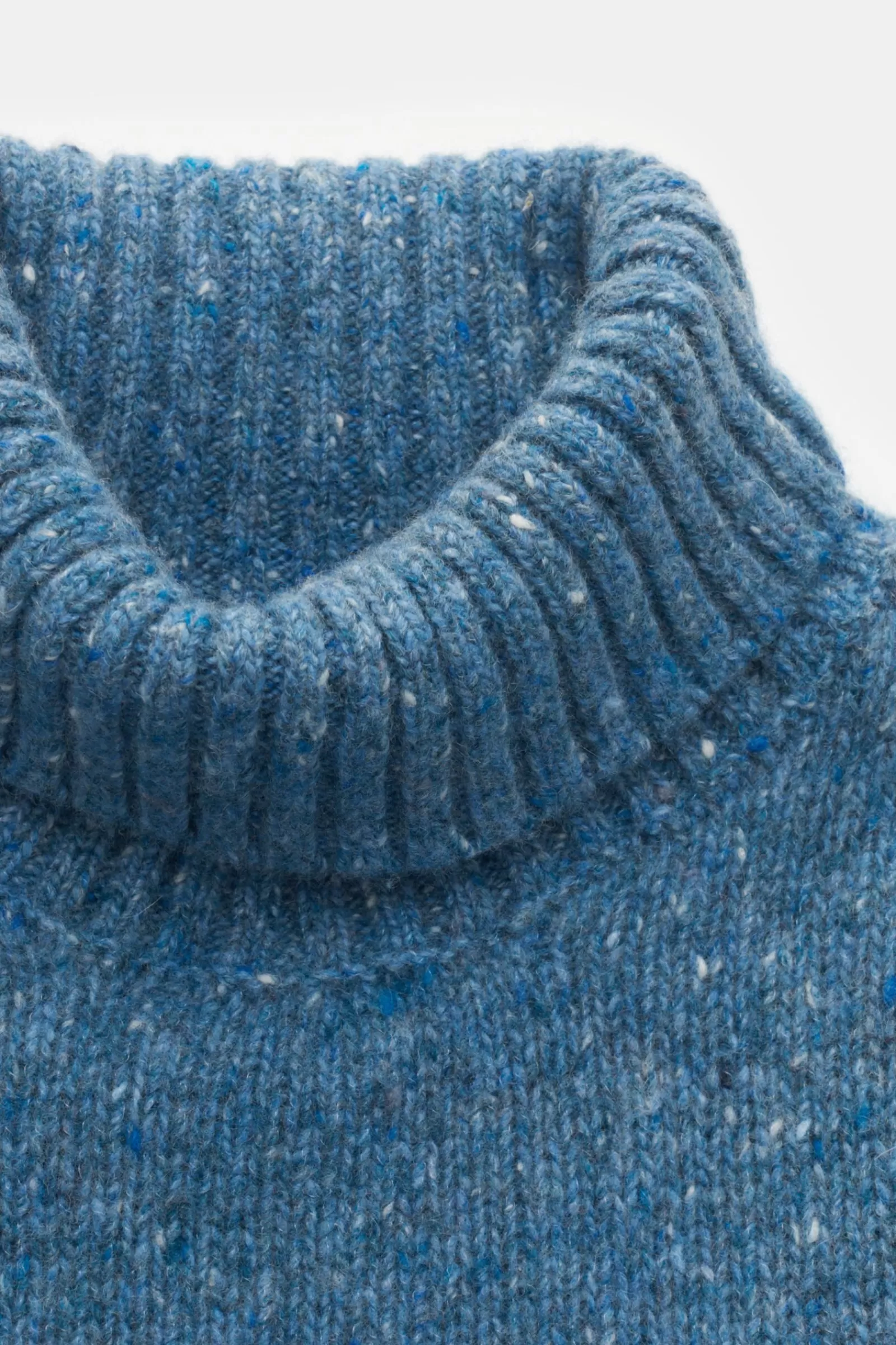 Turtleneck Jumper 'Gordon' Smoky Blue^MOORER Clearance