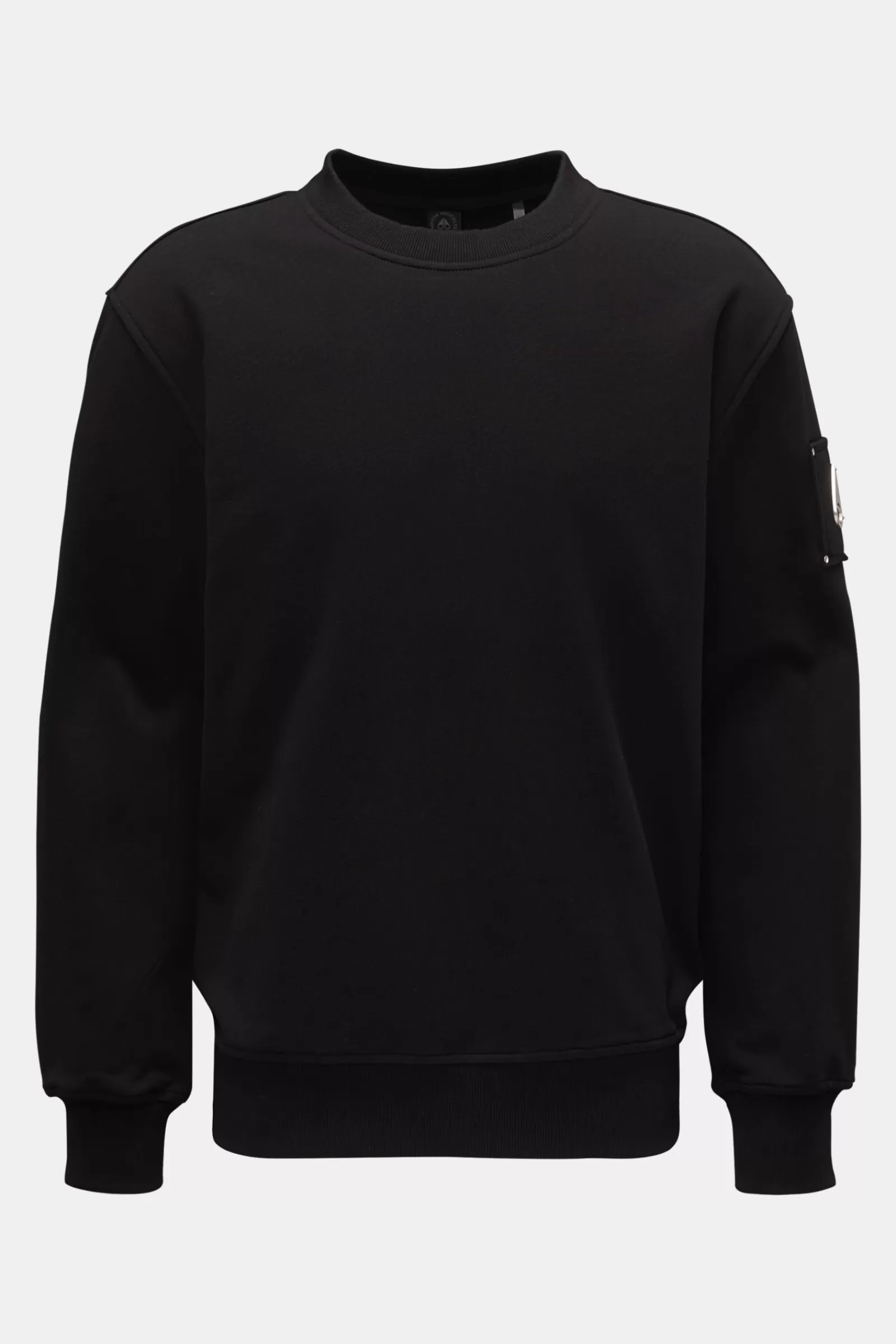 Crew Neck Sweatshirt 'Hartsfield Crew' Black^Moose Knuckles Sale