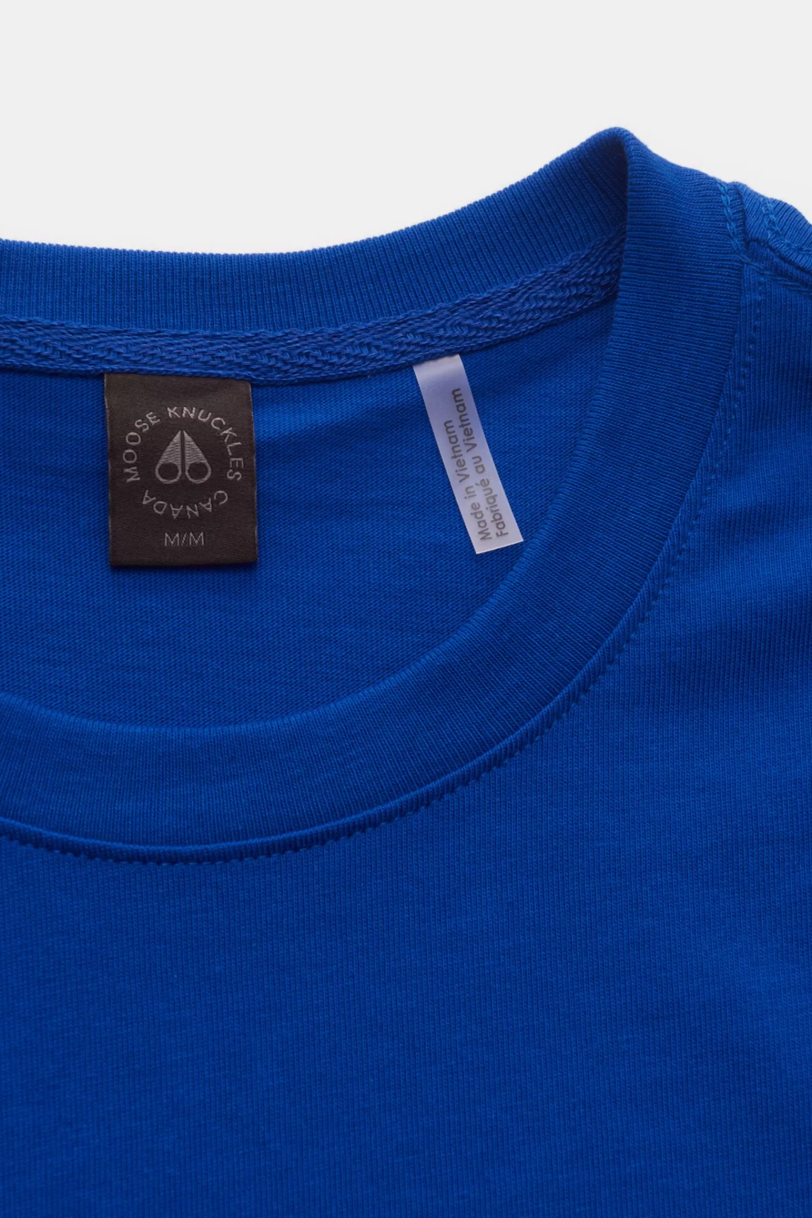 Crew Neck T-Shirt 'satellite' Blue>Moose Knuckles Outlet