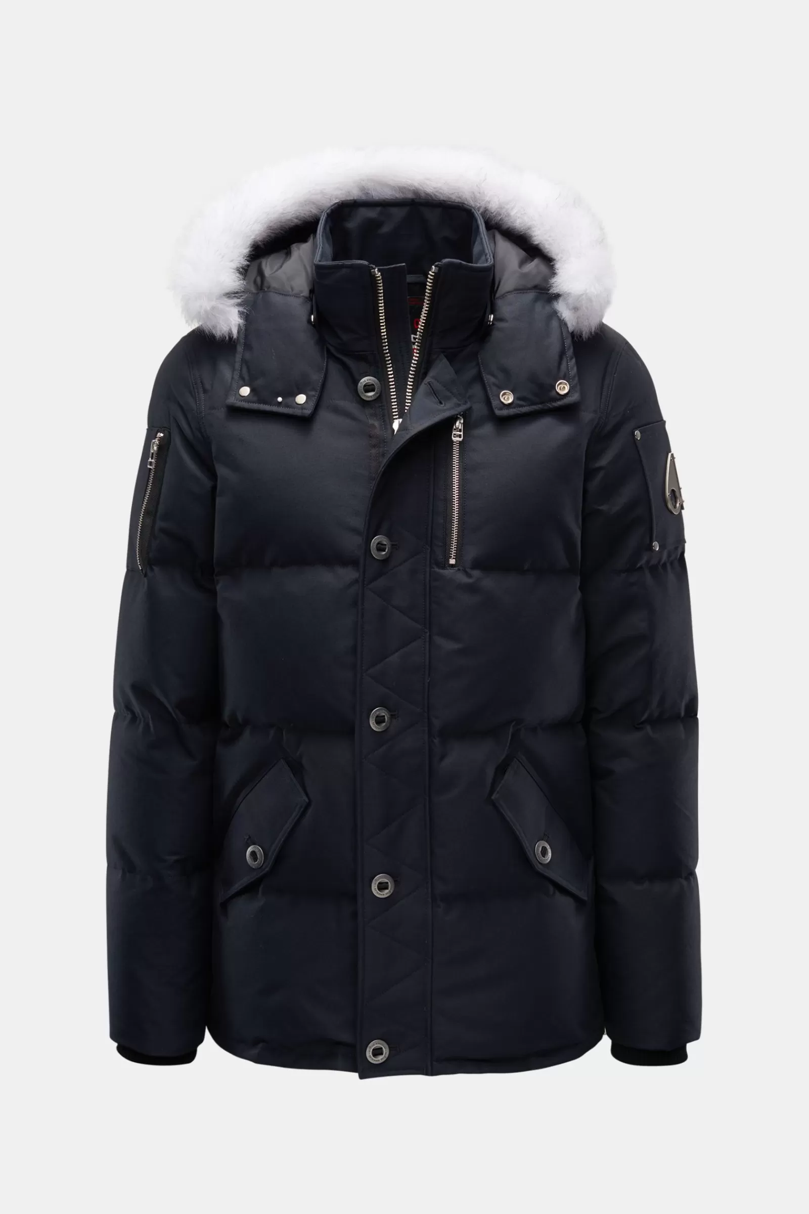 Daunenjacke '3Q Jacket' Dark Navy>Moose Knuckles Best Sale