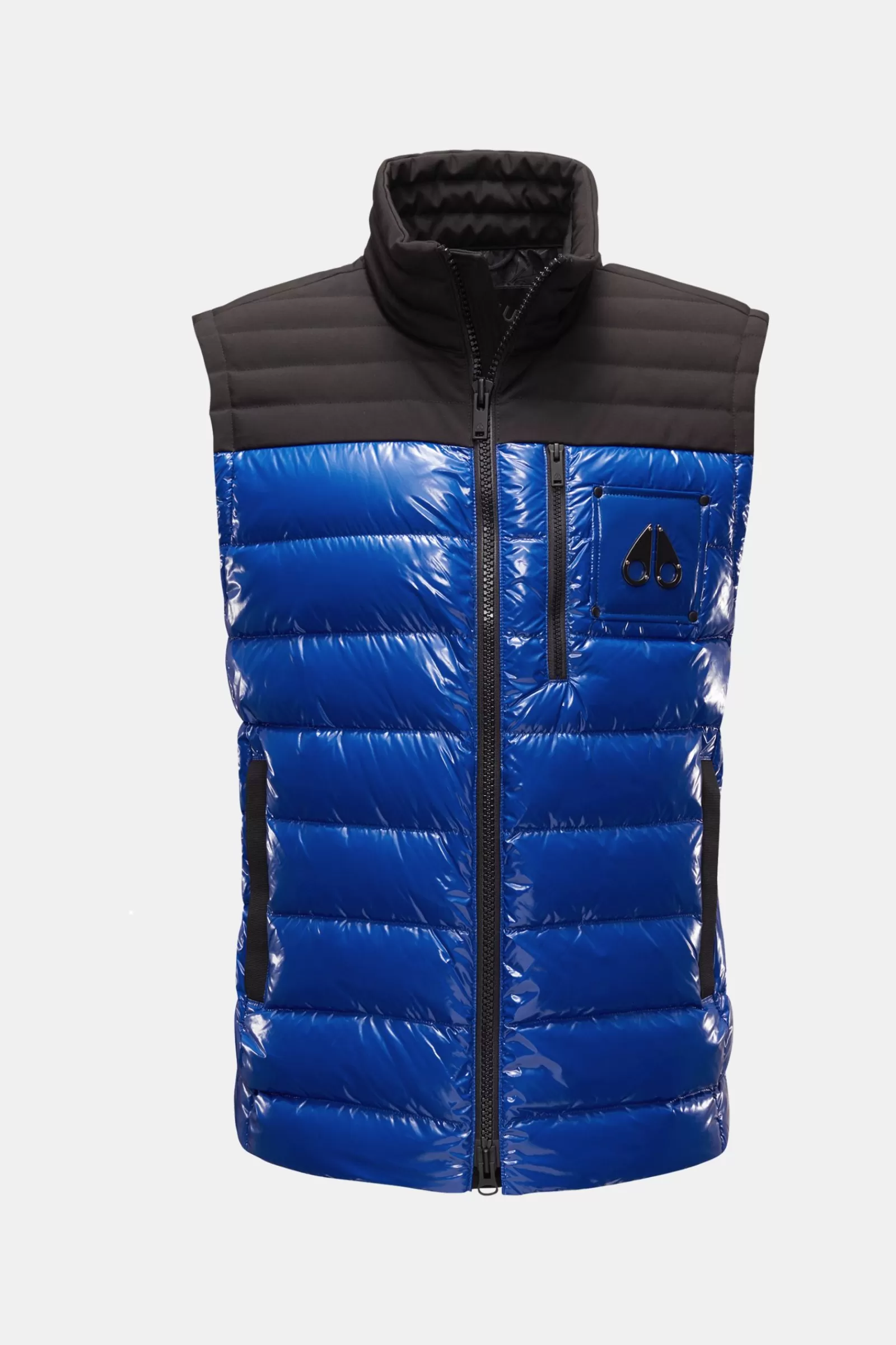 Down Gilet Blue/Black>Moose Knuckles Shop