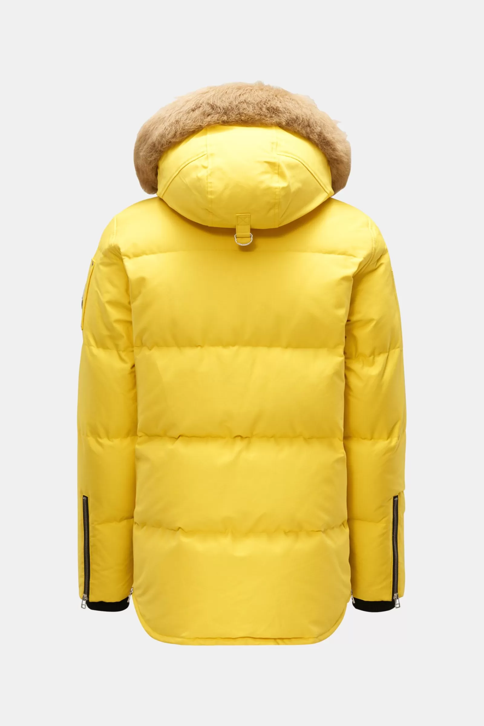 Down Jacket '3Q Jacket' Light Yellow>Moose Knuckles Clearance