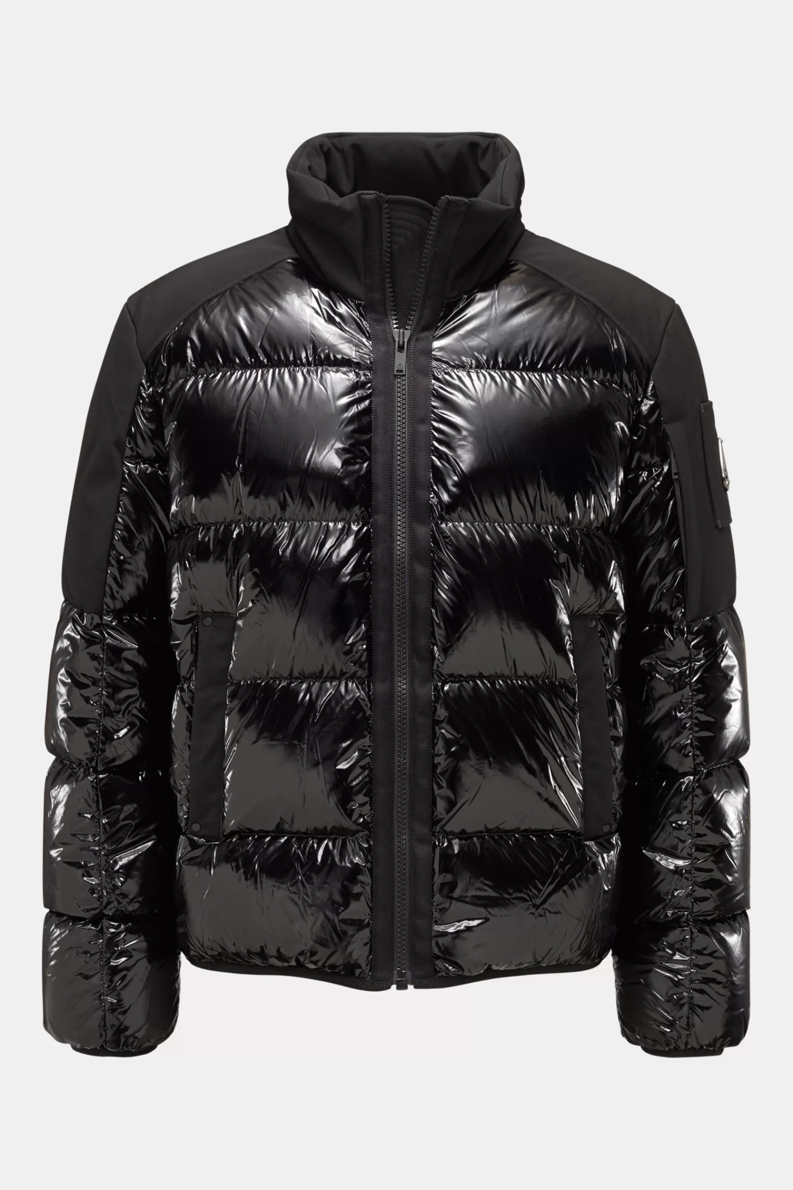 Down Jacket 'Dugald' Black>Moose Knuckles Shop