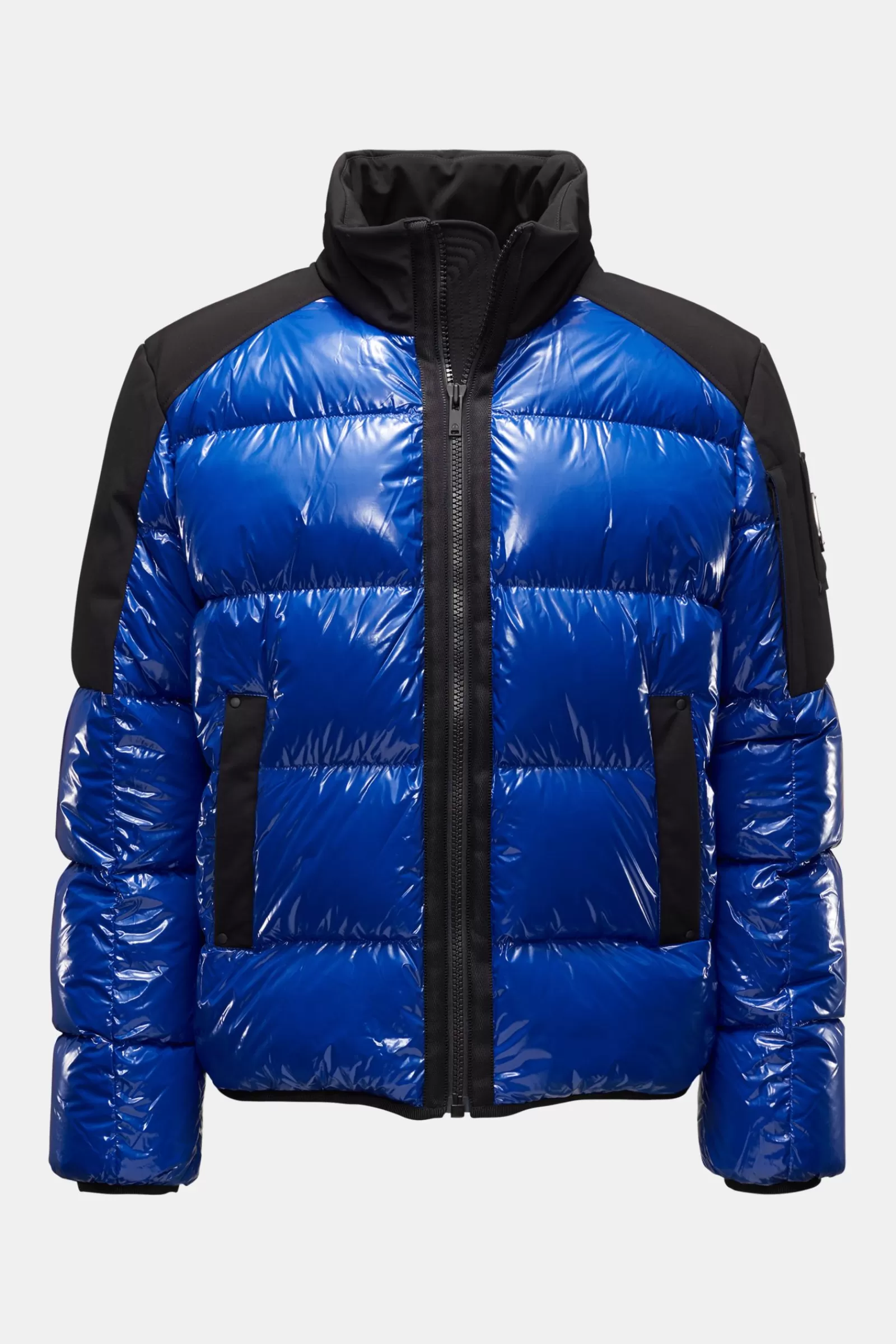 Down Jacket 'Dugald' Blue/Black>Moose Knuckles Hot