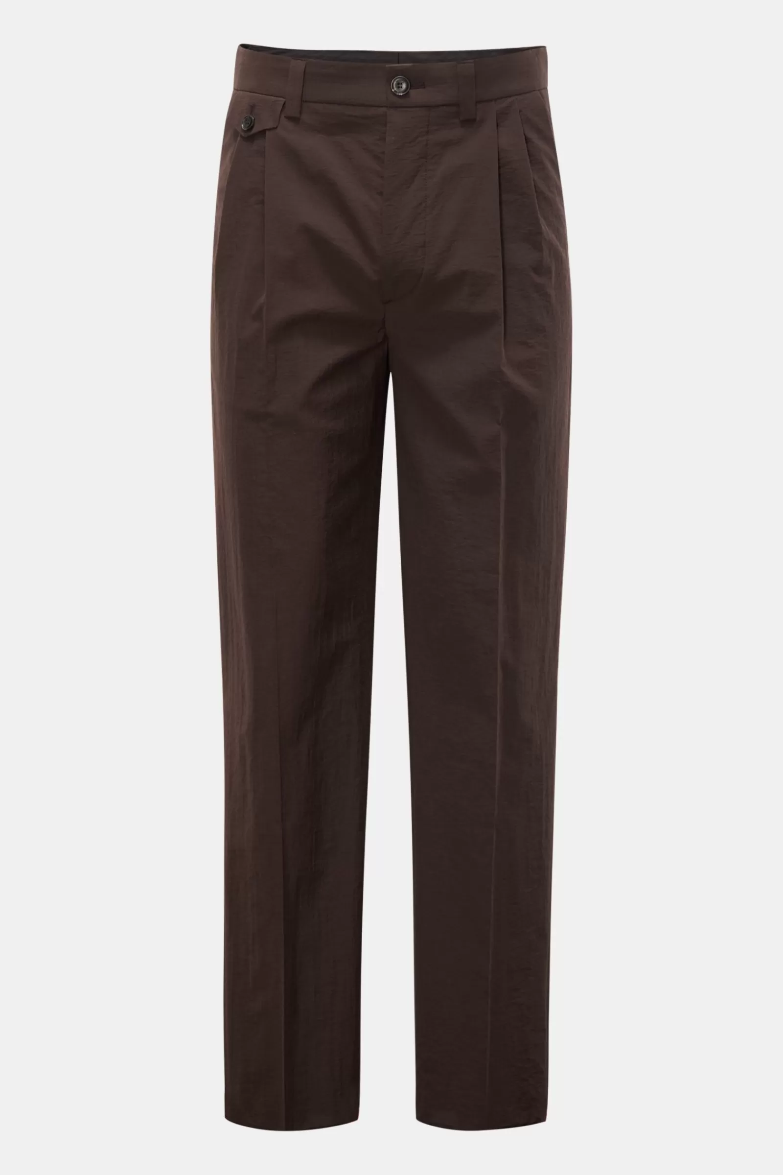 Trousers 'Gini' Dark Brown>Nanushka Online