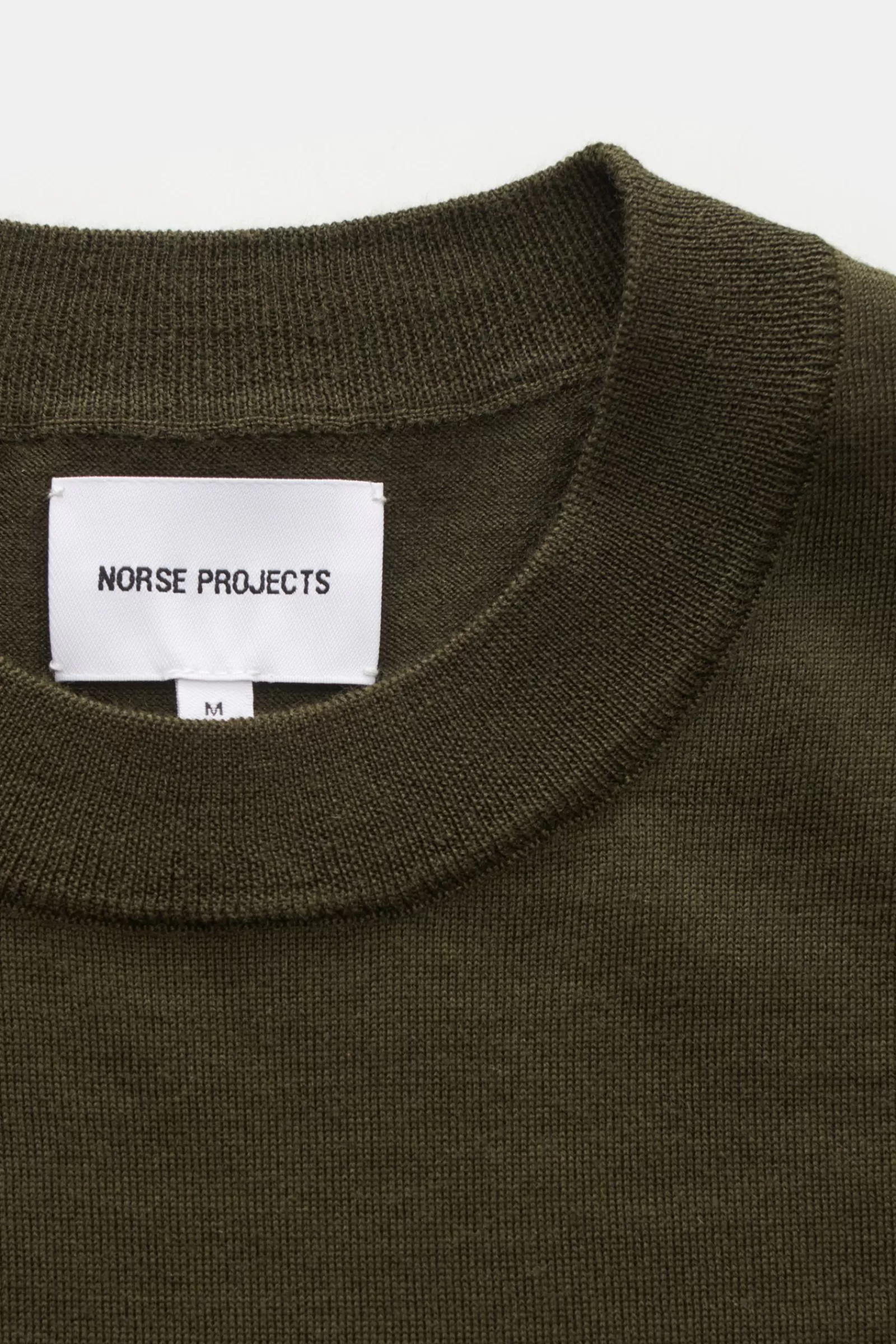 Crew Neck Jumper 'Teis Tech' Olive^Norse Projects New