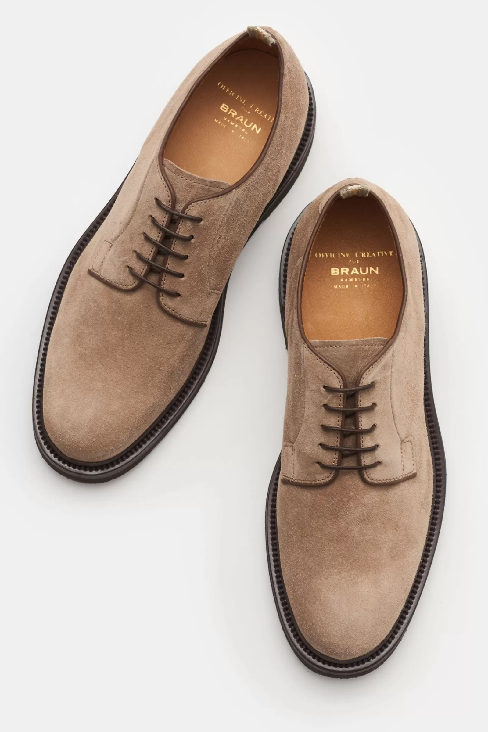 Derby Shoes 'Hopkins Flexi 201' Beige^Officine Creative Online