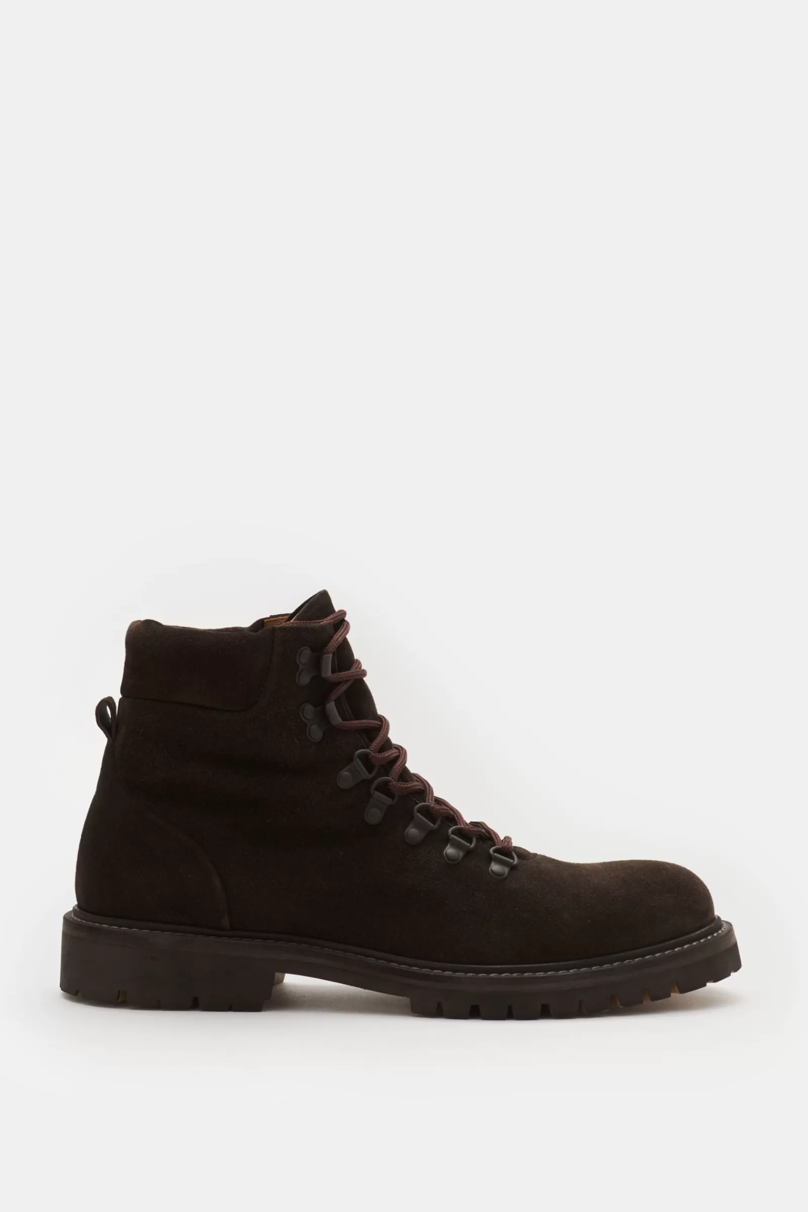 Lace-Up Boots 'Boss 003' Dark Brown^Officine Creative Outlet