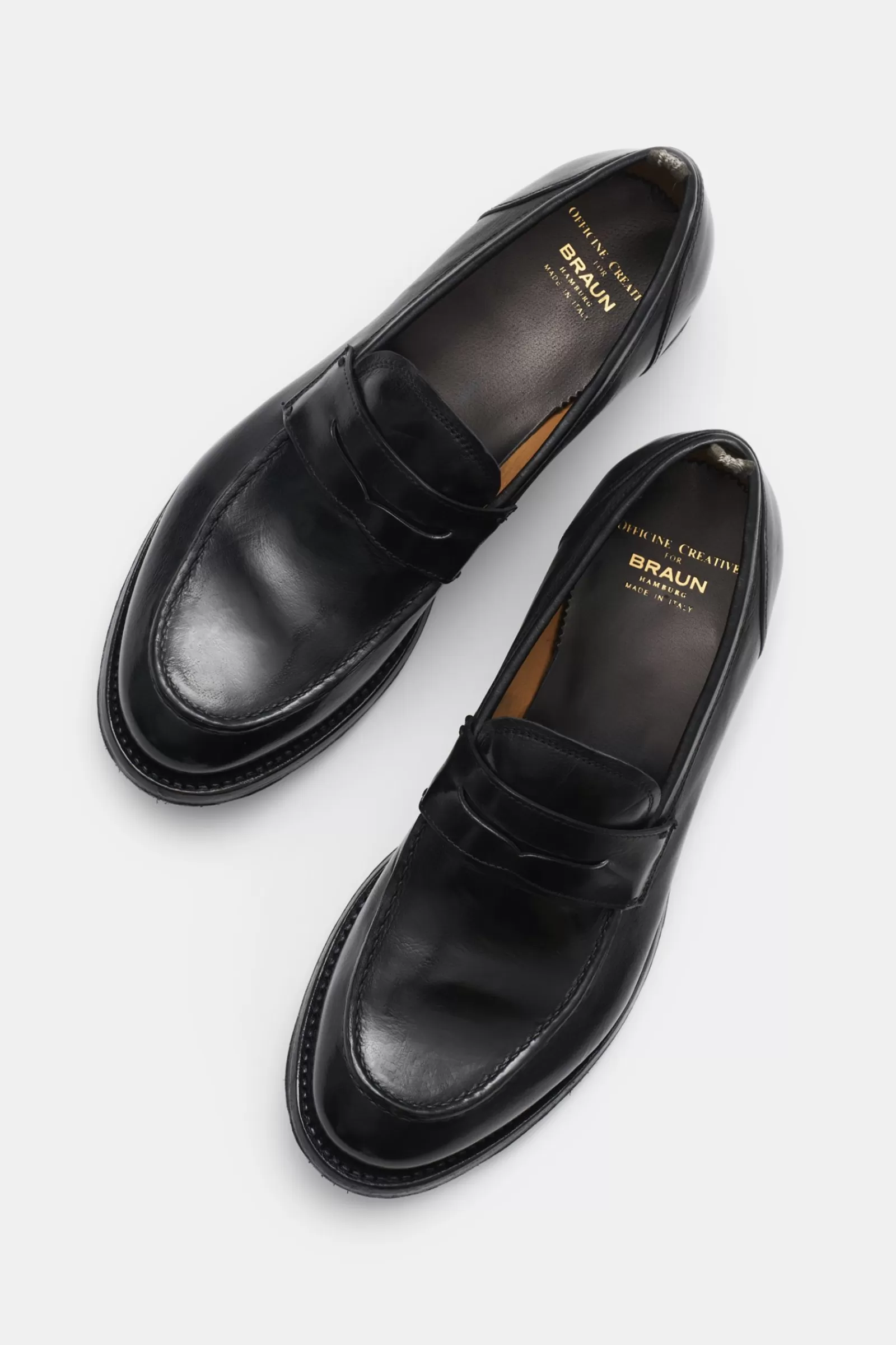 Penny Loafers 'Anatomia 082' Black^Officine Creative Best