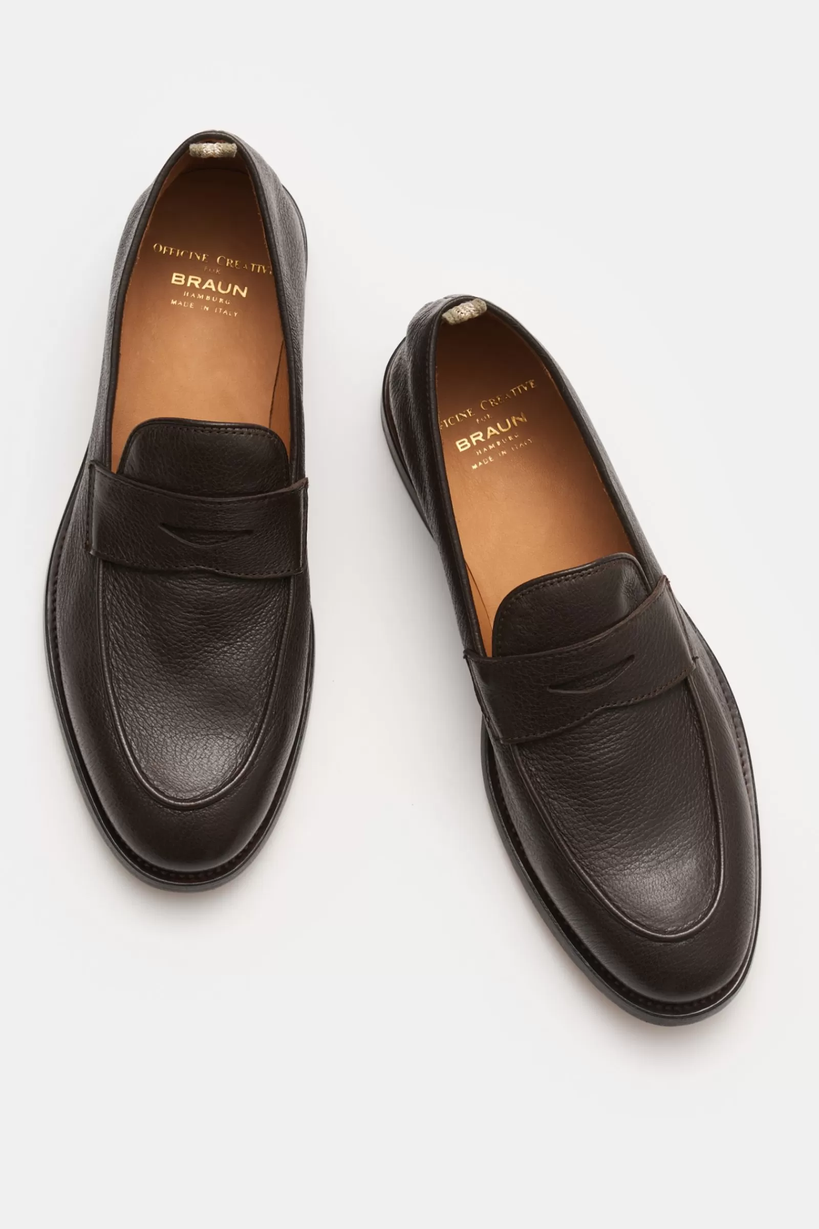 Penny Loafers 'Opera 001' Dark Brown^Officine Creative Clearance