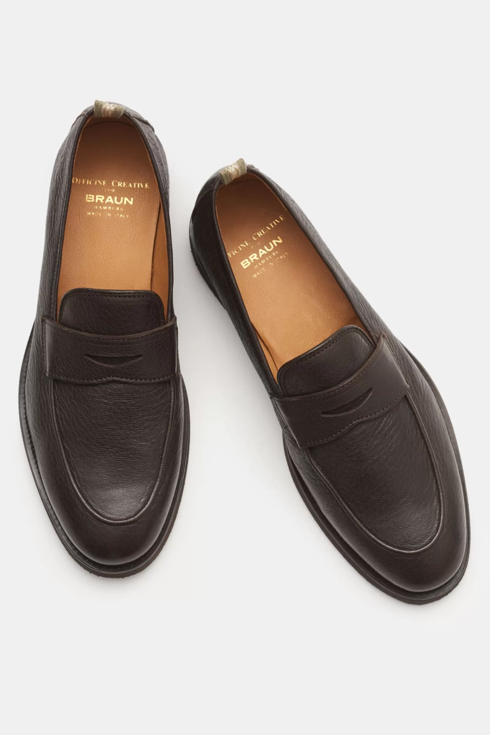 Penny Loafers 'Opera Flexi' Dark Brown^Officine Creative Cheap