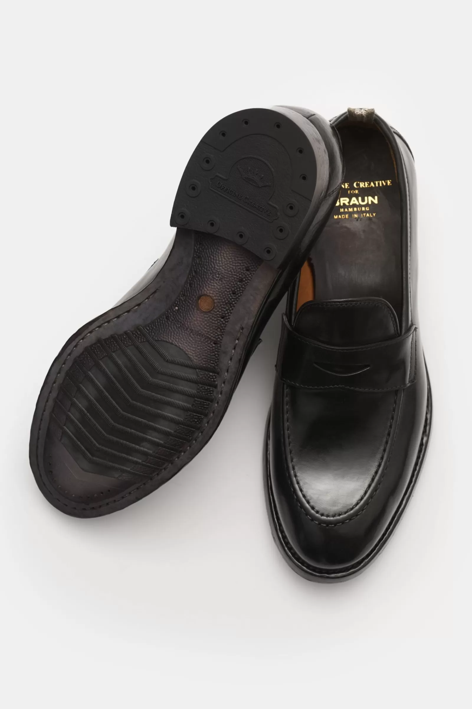 Penny Loafers 'Tulane 002' Black^Officine Creative Cheap