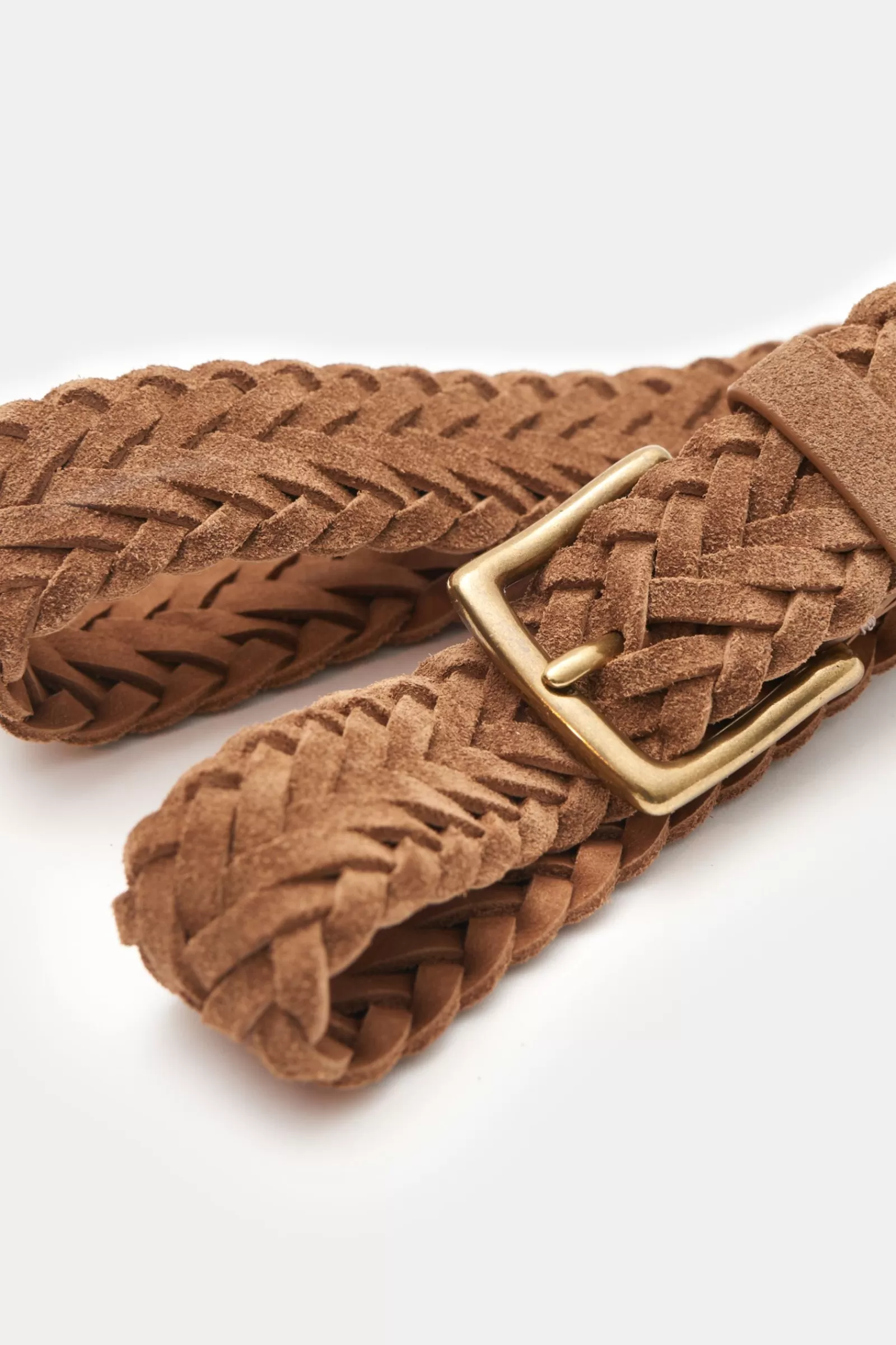 Plaited Belt Brown^Officine Creative Cheap