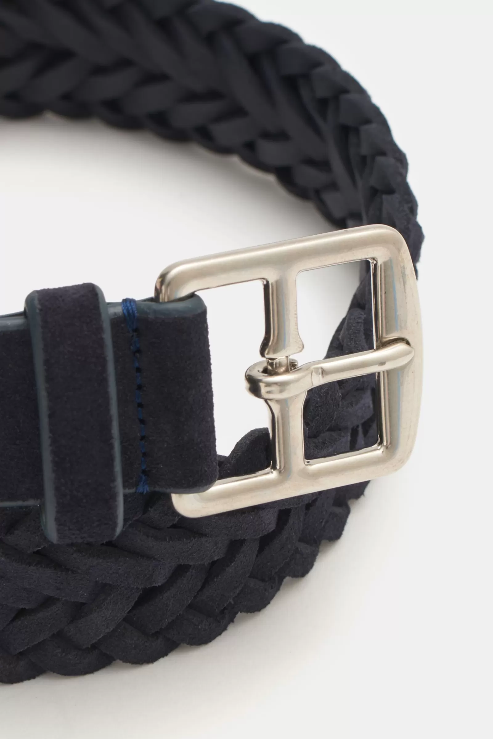 Plaited Belt Navy^Officine Creative Cheap