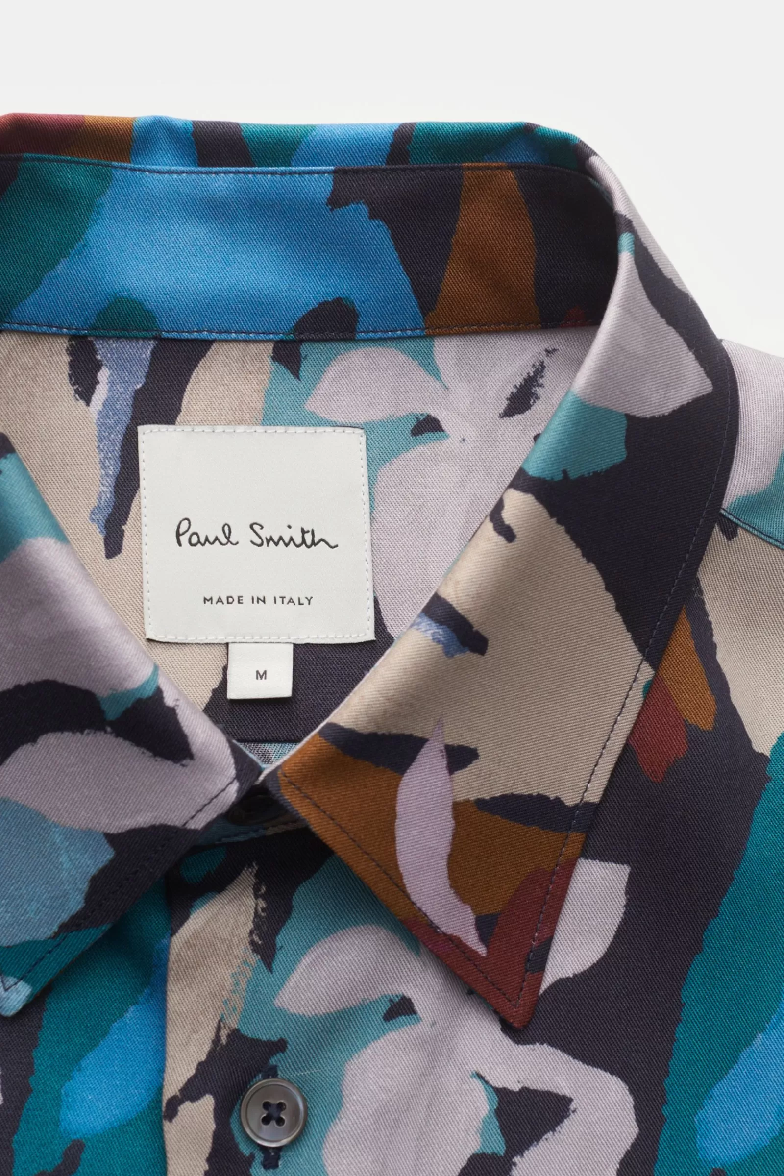 Casual Shirt Kent Collar Blue/Teal/Brown Patterned>Paul Smith Store