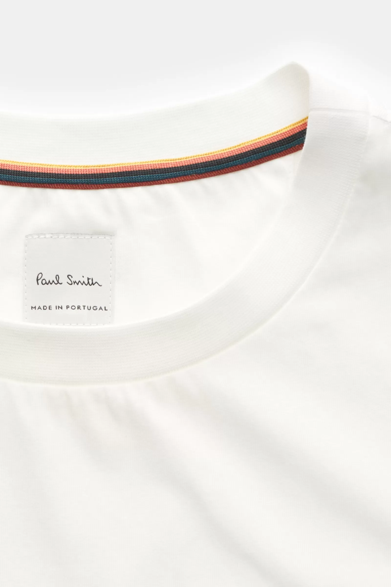 Crew Neck T-Shirt 'Cube Logo' White>Paul Smith Online