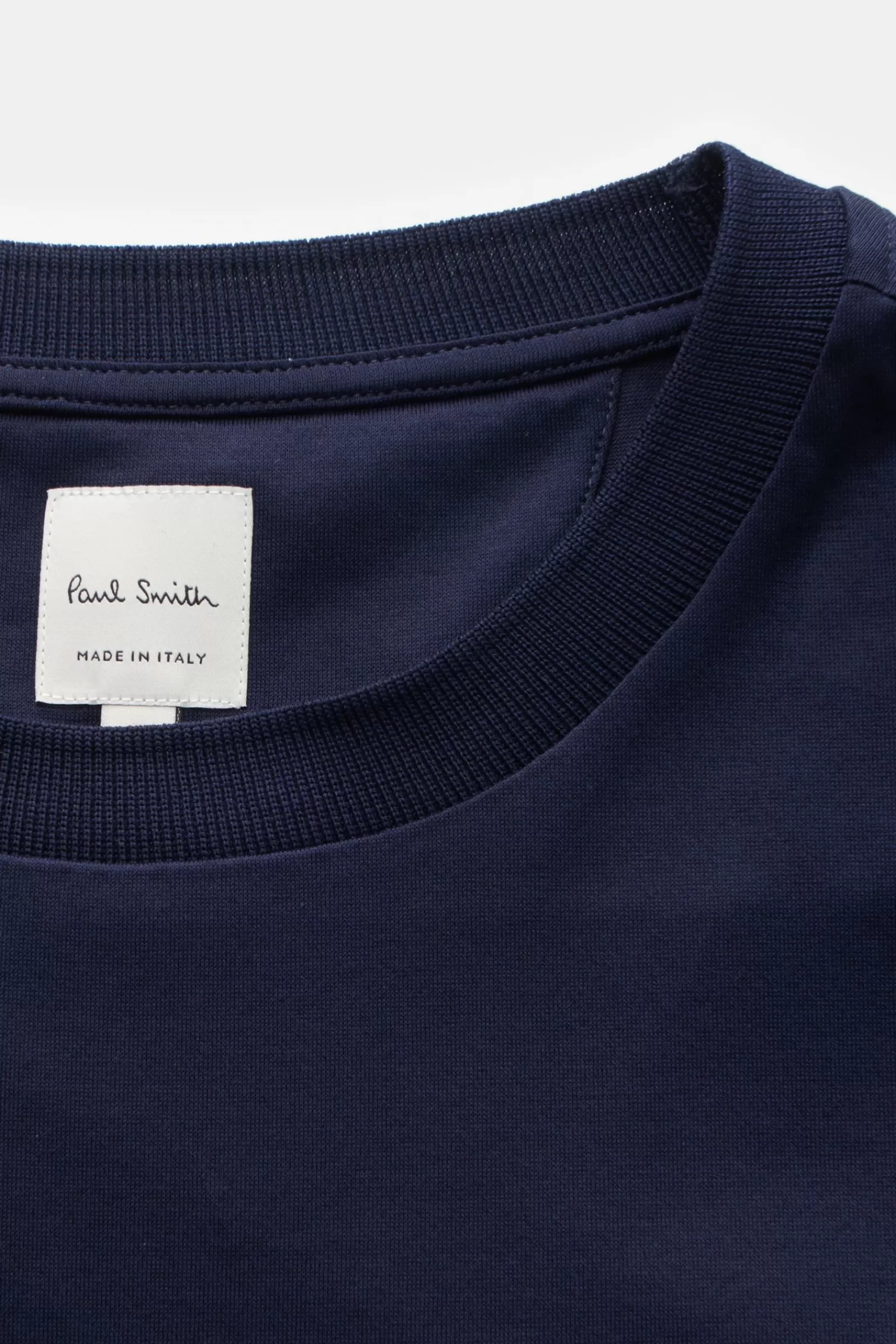 Crew Neck T-Shirt 'signature Stripe' Navy>Paul Smith Clearance