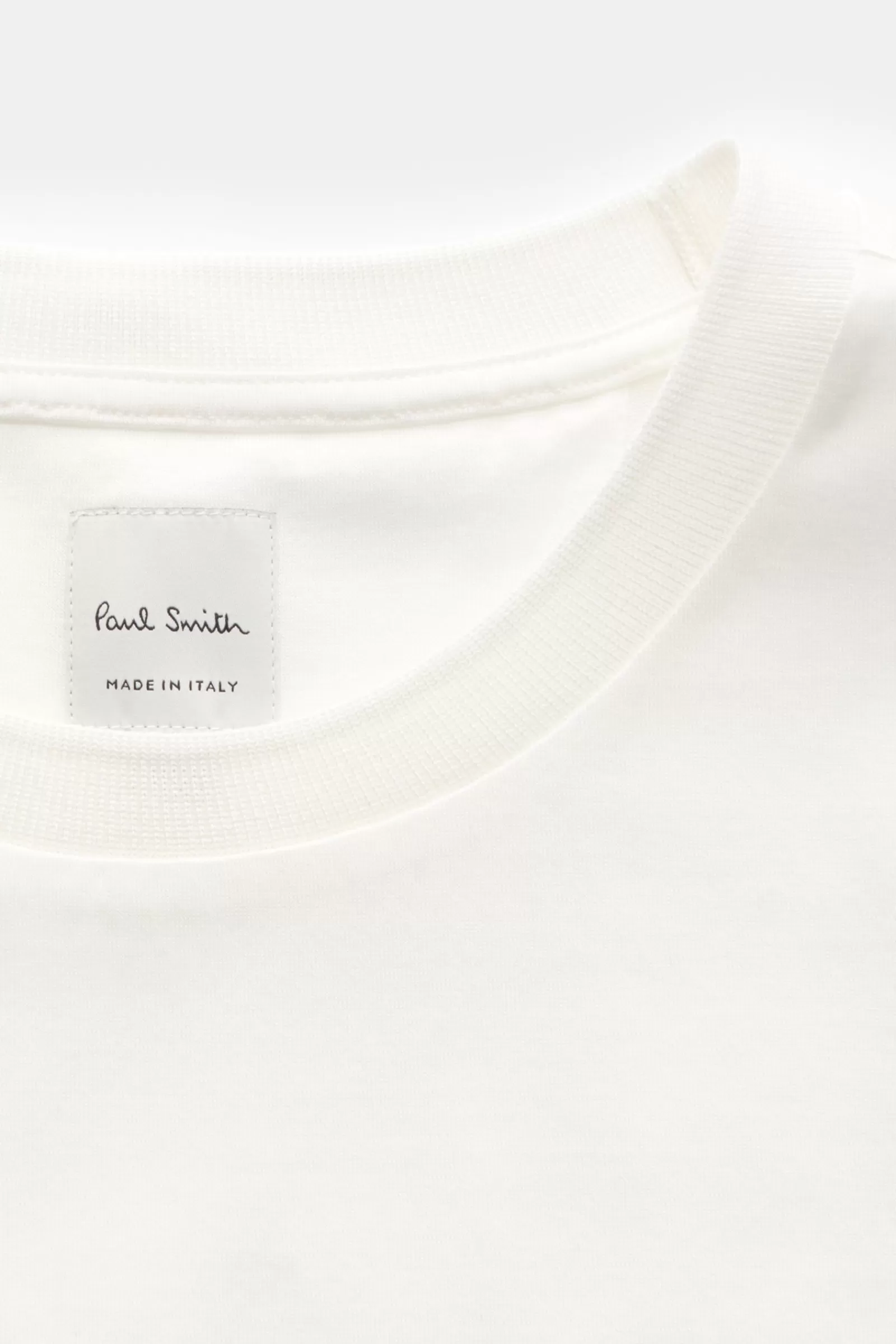 Crew Neck T-Shirt 'signature Stripe' White>Paul Smith Cheap