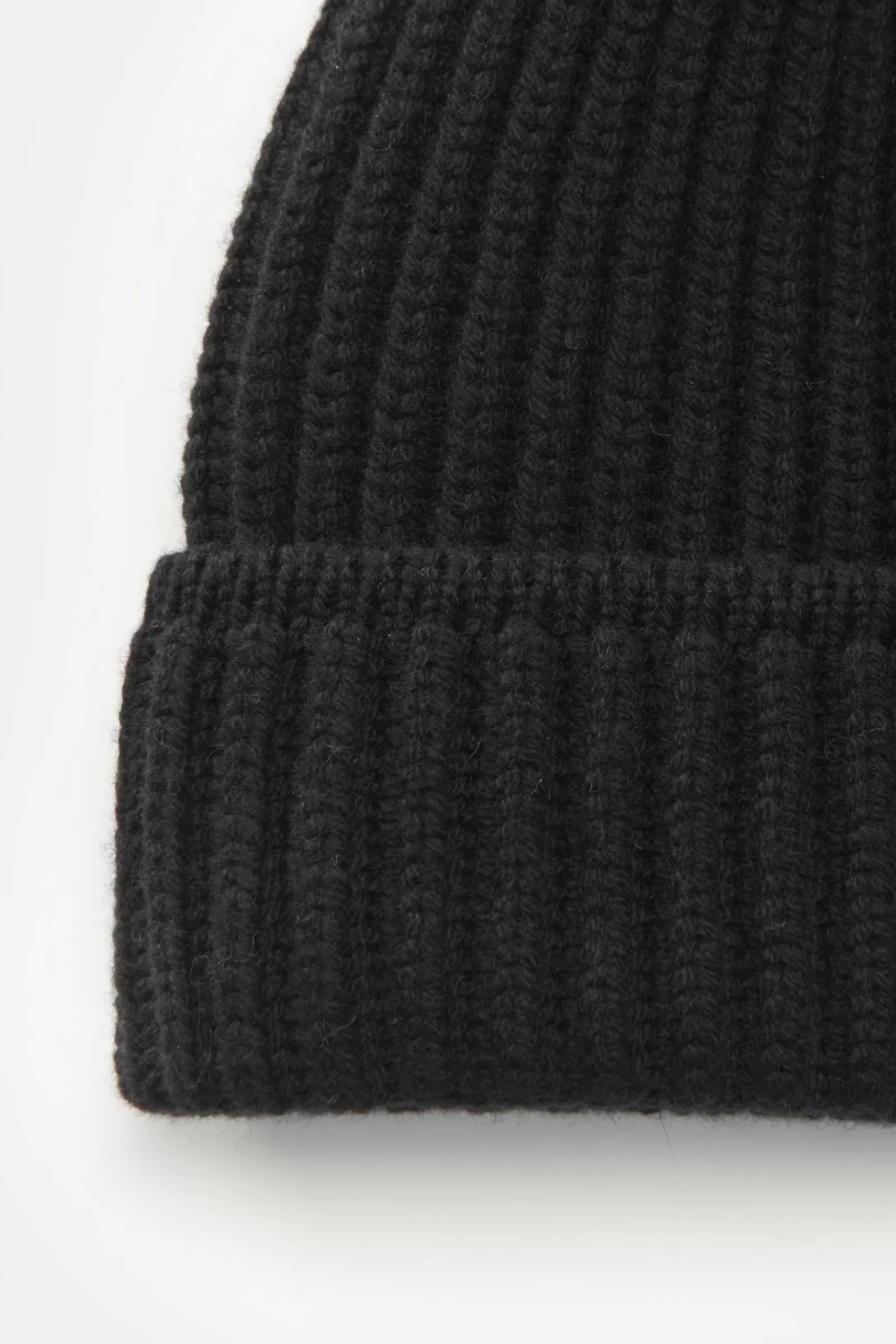 Cashmere Beanie Black^Piacenza Store