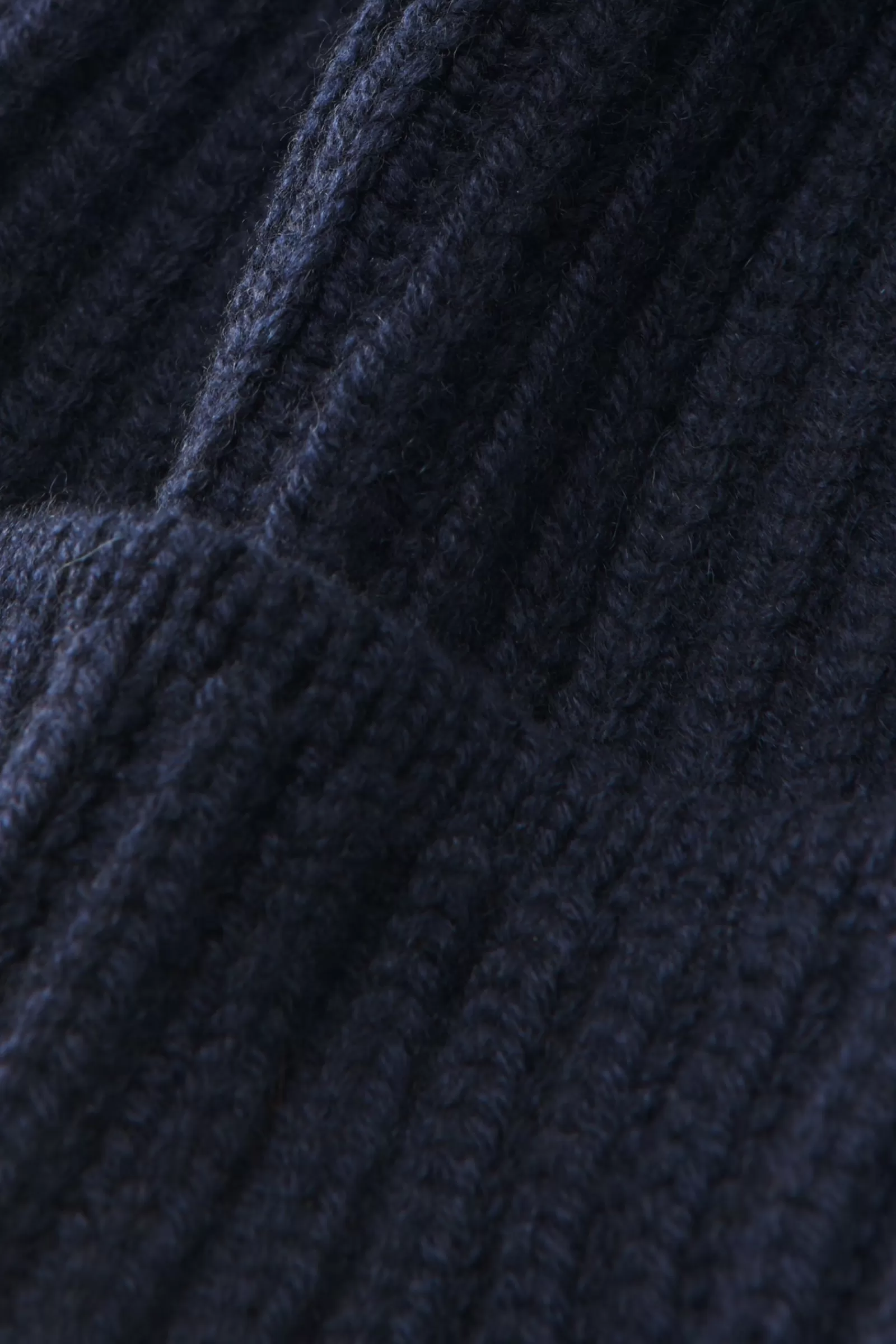 Cashmere Beanie Navy^Piacenza New