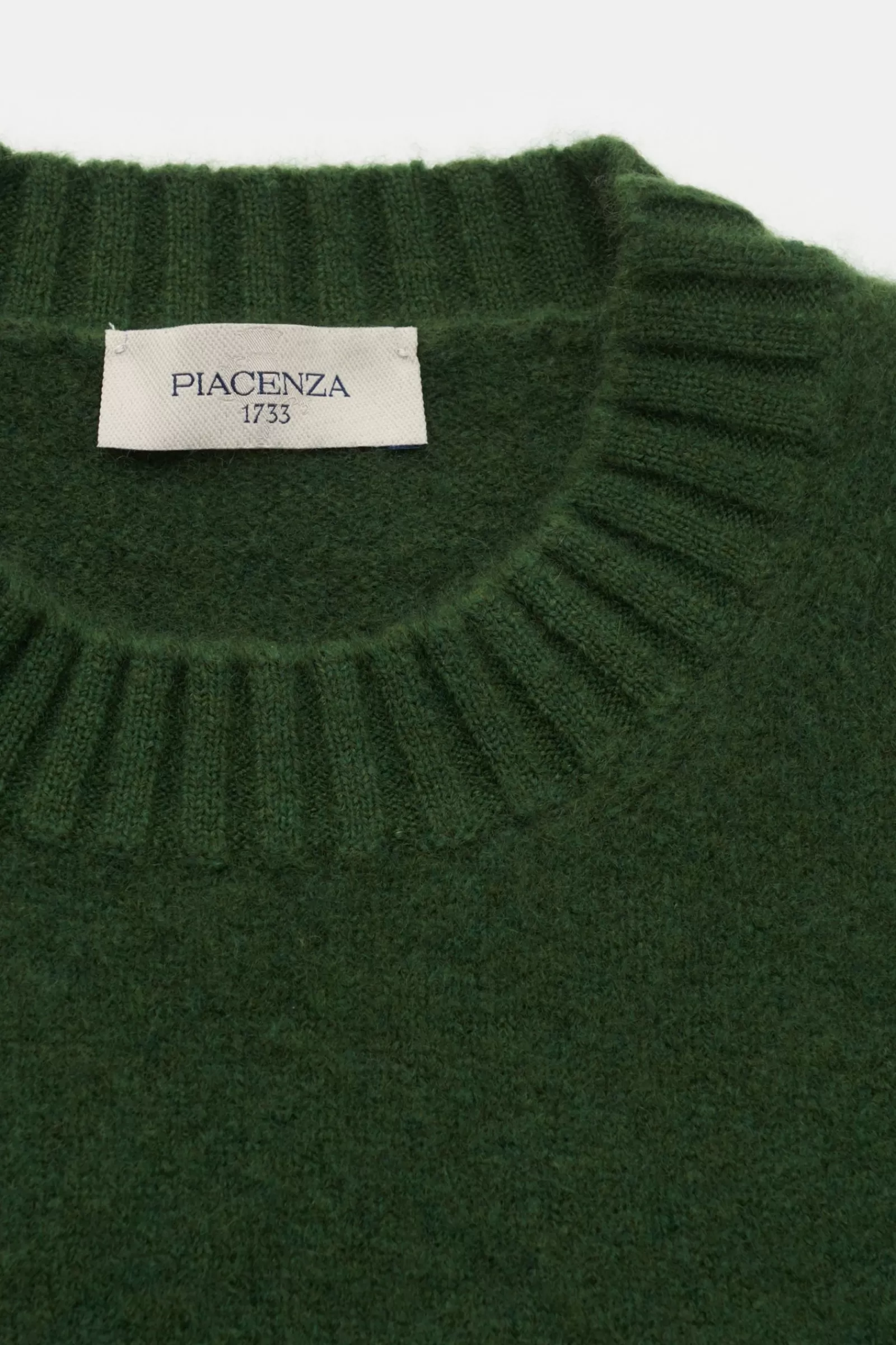 Crew Neck Jumper Green^Piacenza Best Sale