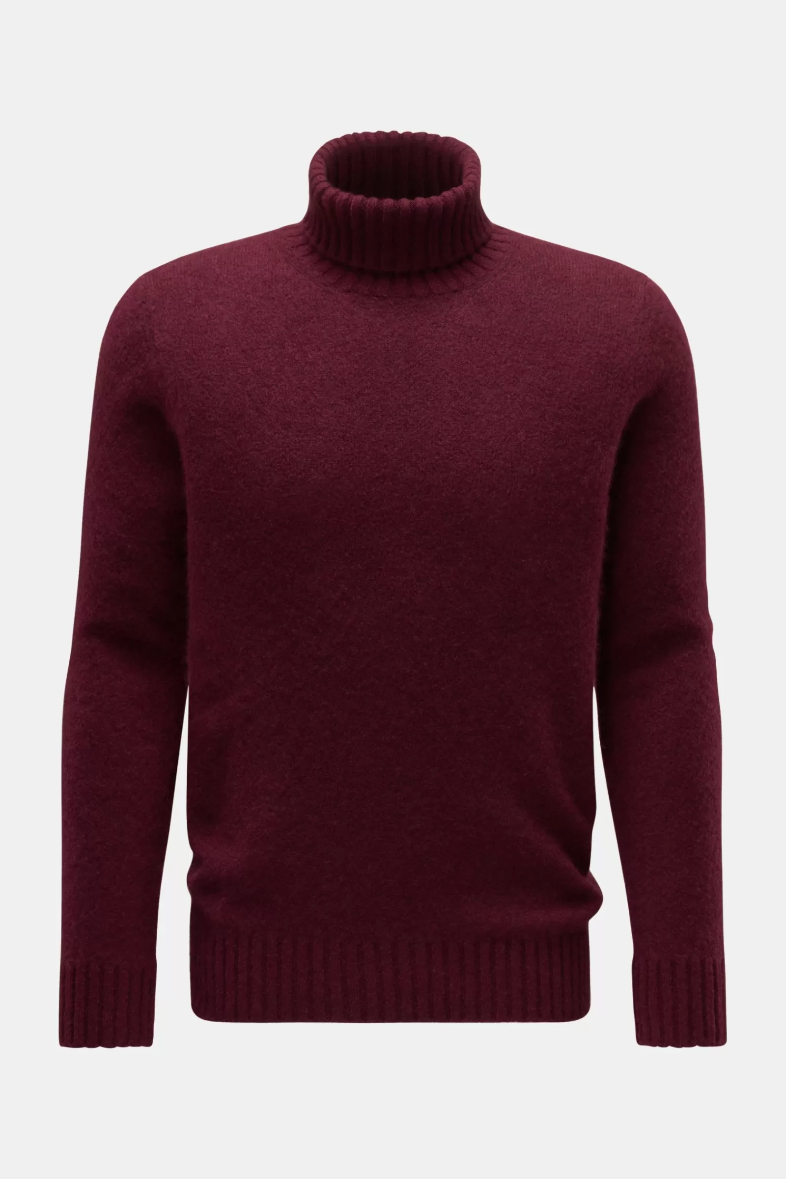 Turtleneck Jumper Burgundy^Piacenza New