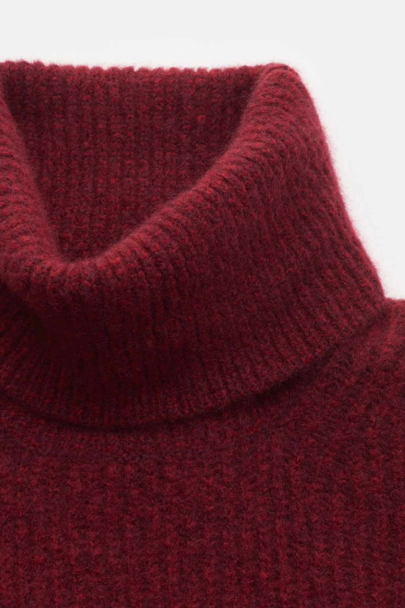 Turtleneck Jumper Burgundy^Piacenza Cheap