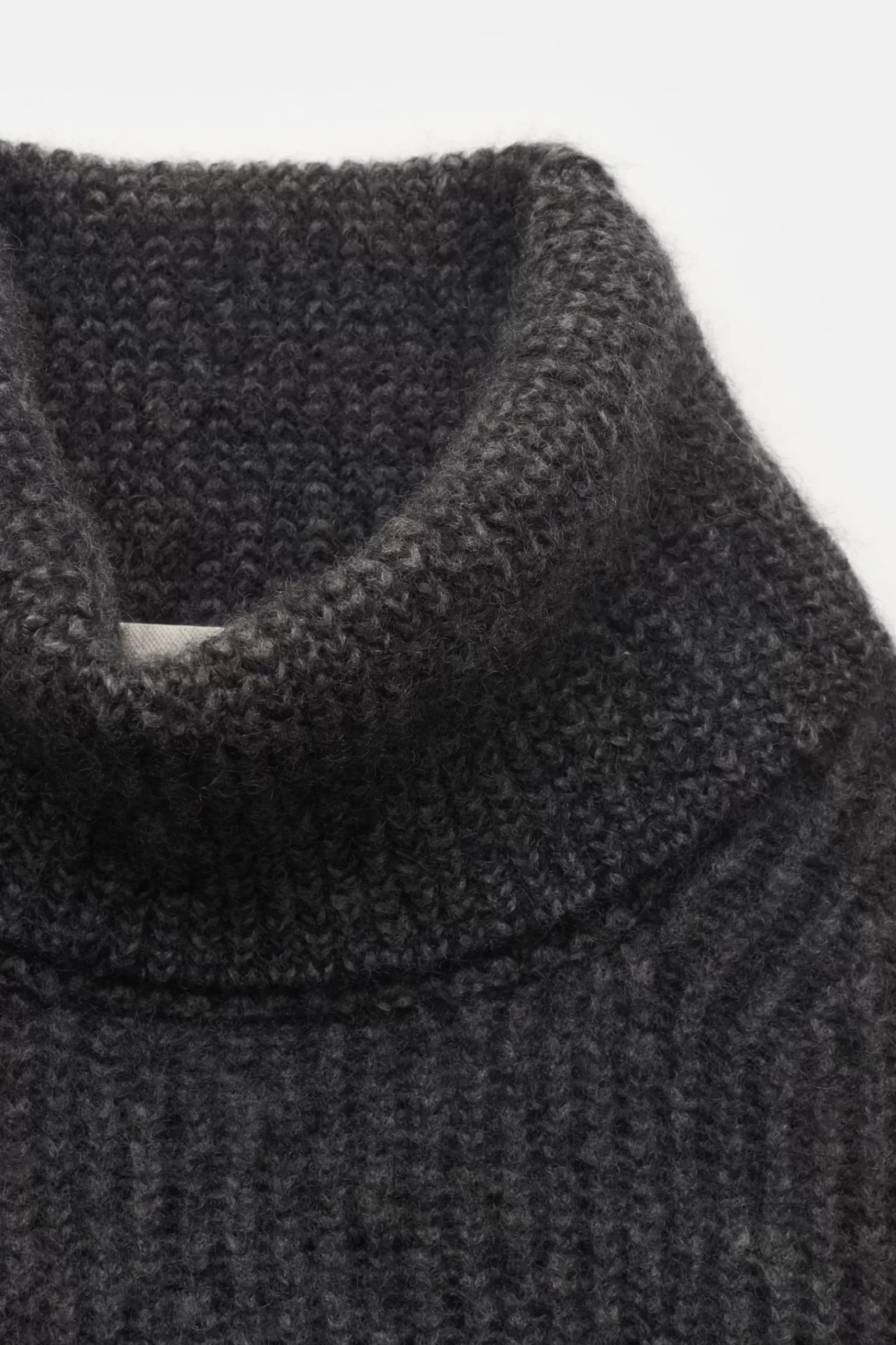 Turtleneck Jumper Dark Grey^Piacenza Shop