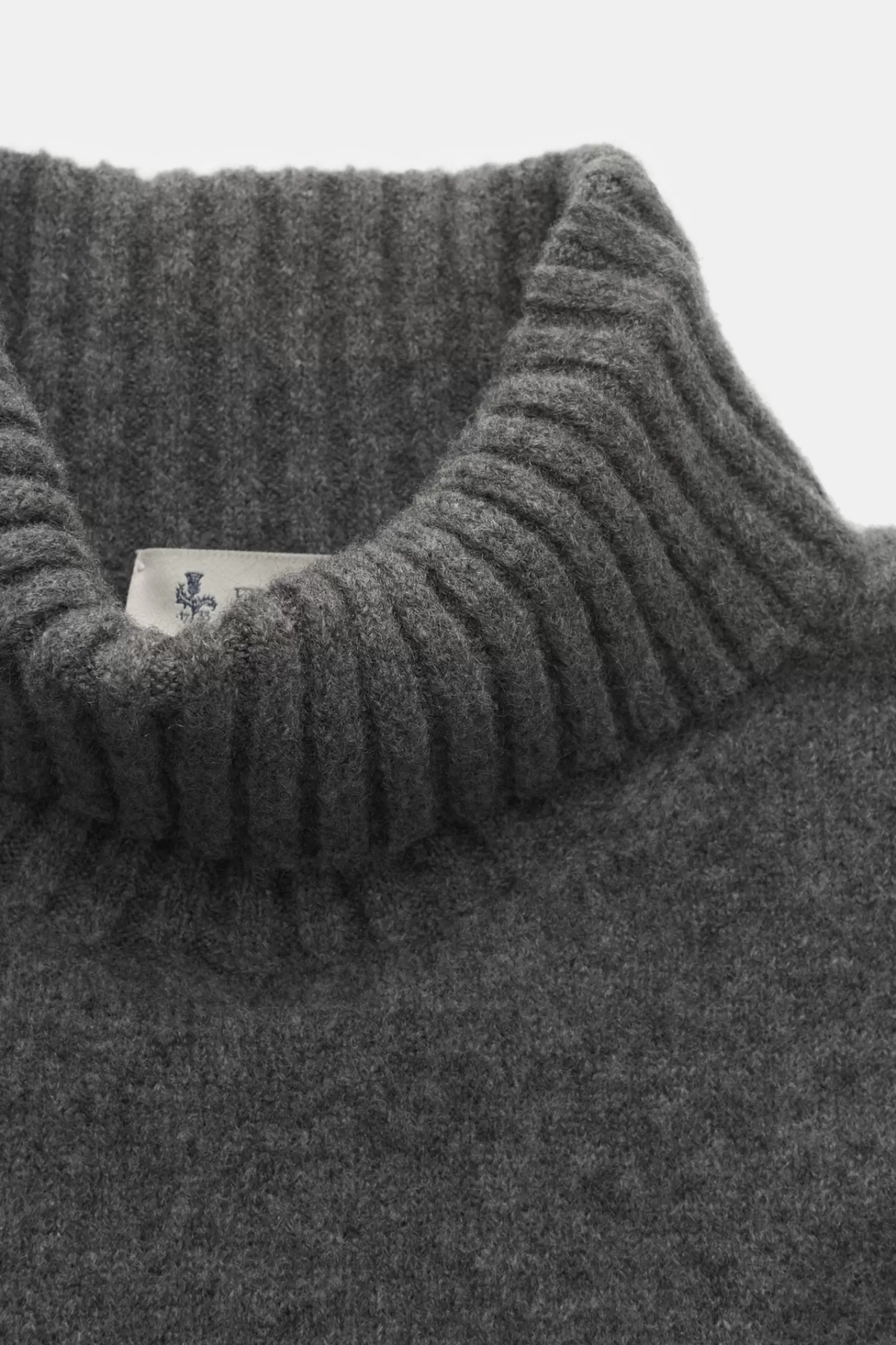 Turtleneck Jumper Grey^Piacenza Fashion