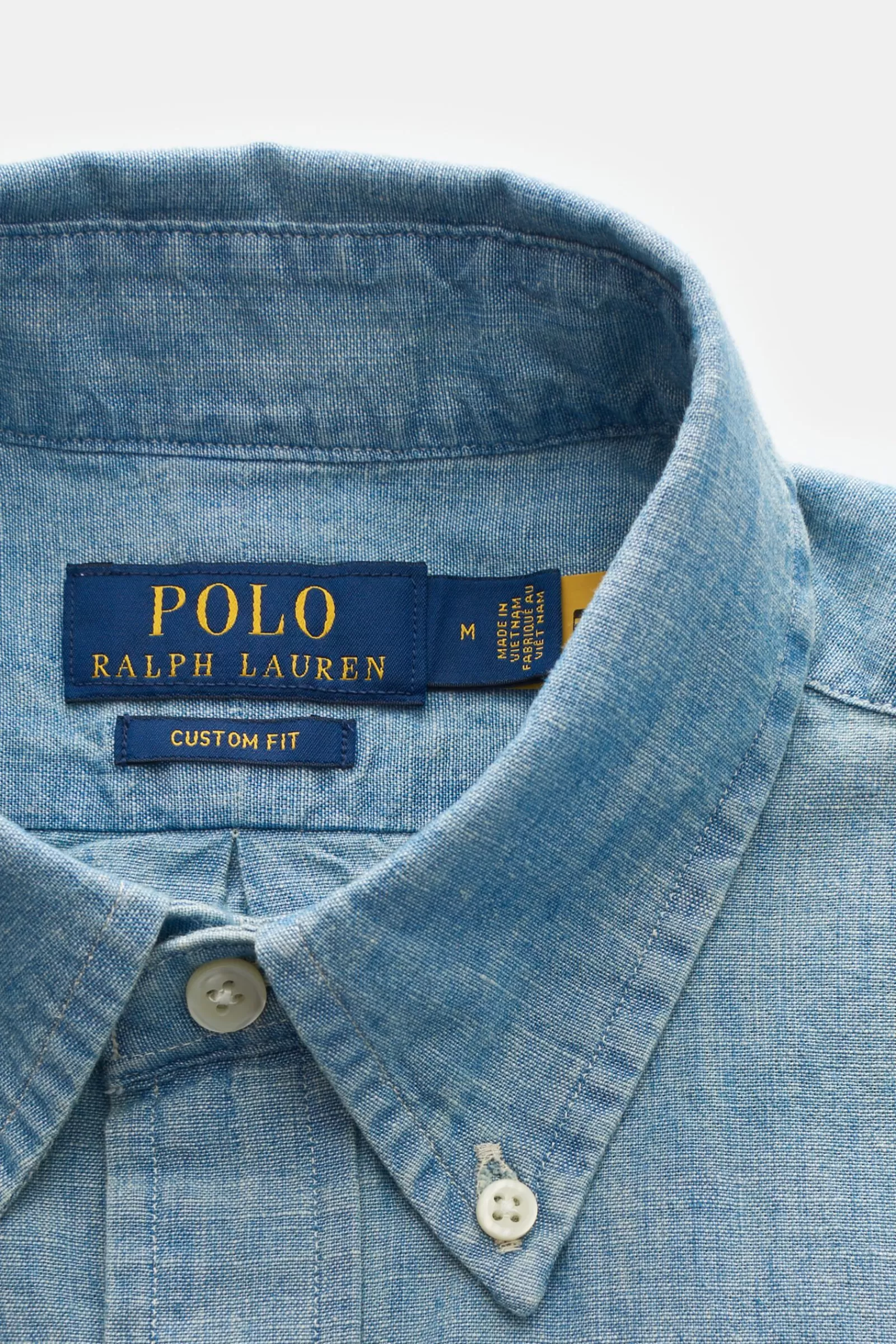 Casual Shirt Button-Down Collar Smoky Blue>Polo Ralph Lauren Flash Sale