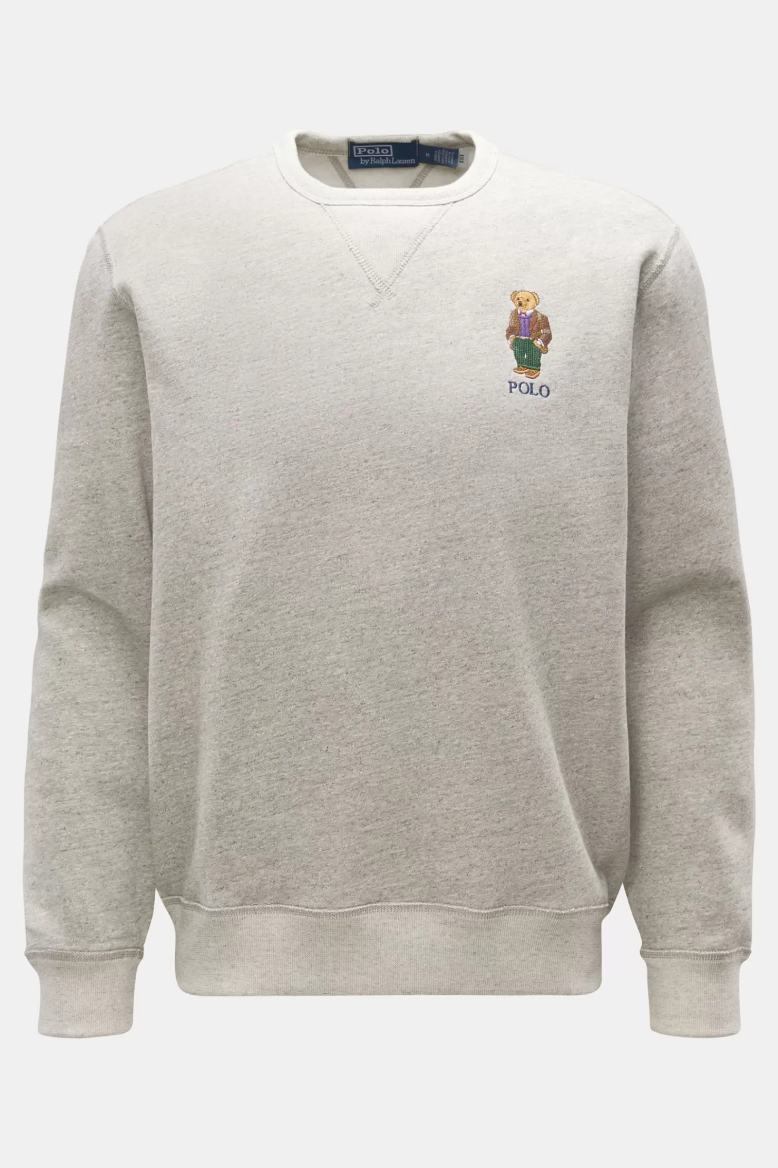 Crew Neck Sweatshirt Light Grey>Polo Ralph Lauren Fashion