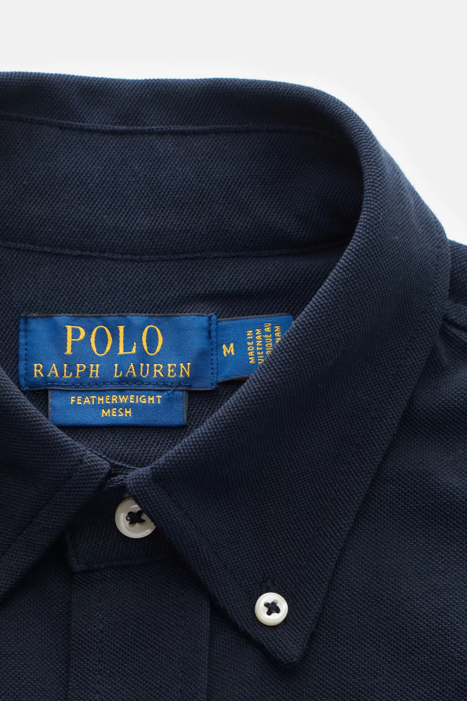 Pique Shirt Button-Down Collar Navy>Polo Ralph Lauren Discount