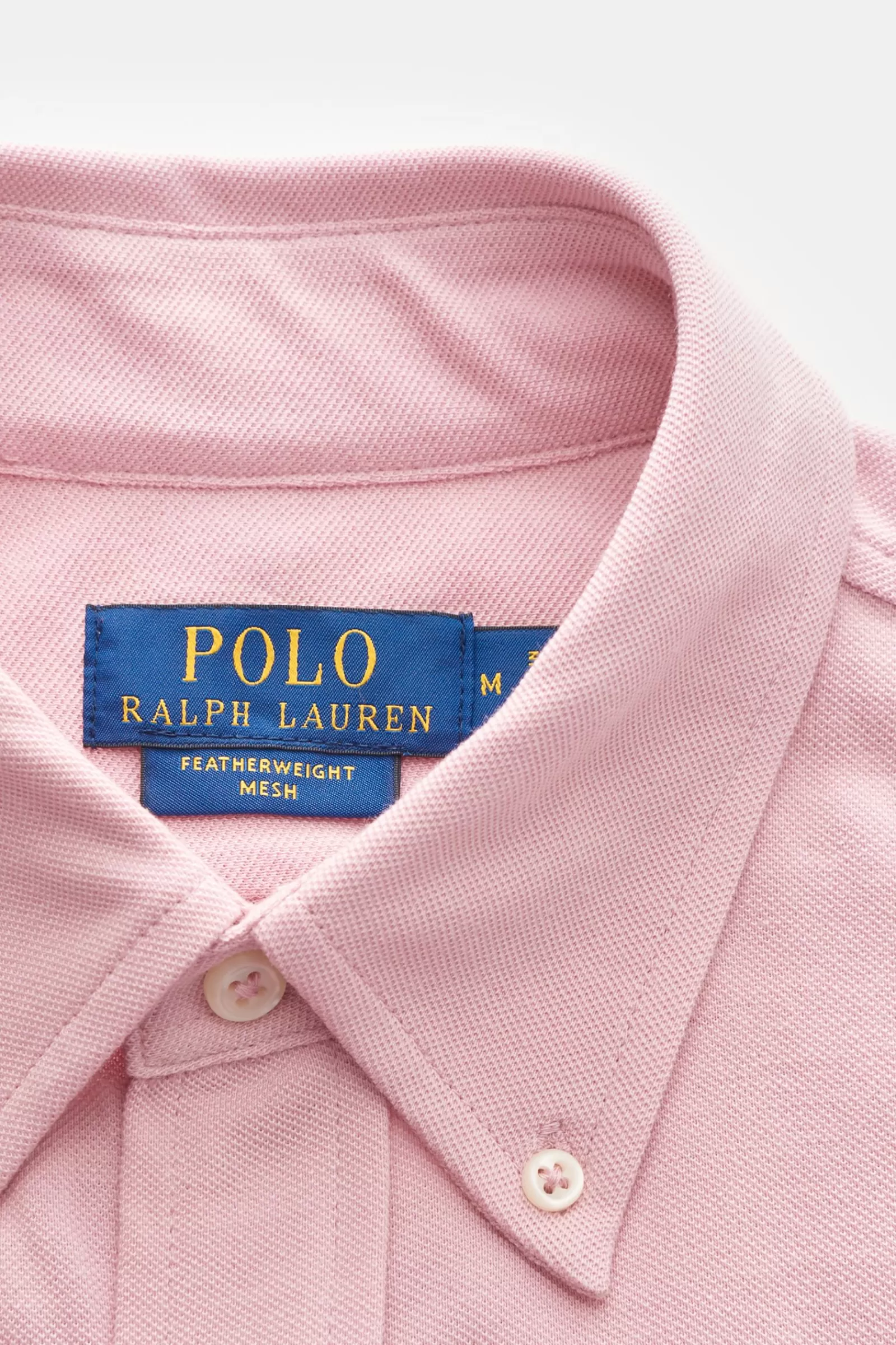 Pique Shirt Button-Down Collar Rose>Polo Ralph Lauren Shop