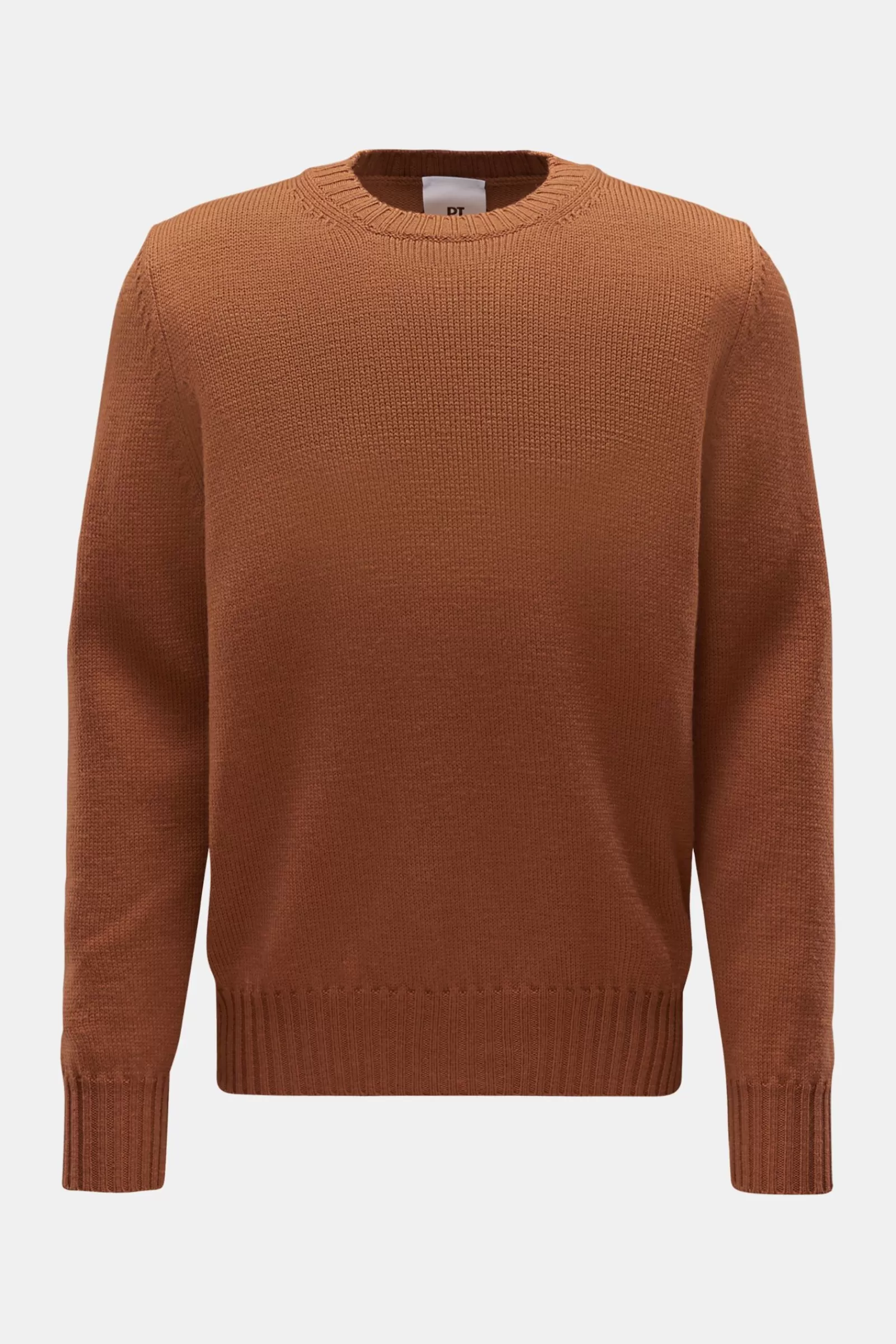 Crew Neck Jumper Light Brown^PT Torino Cheap