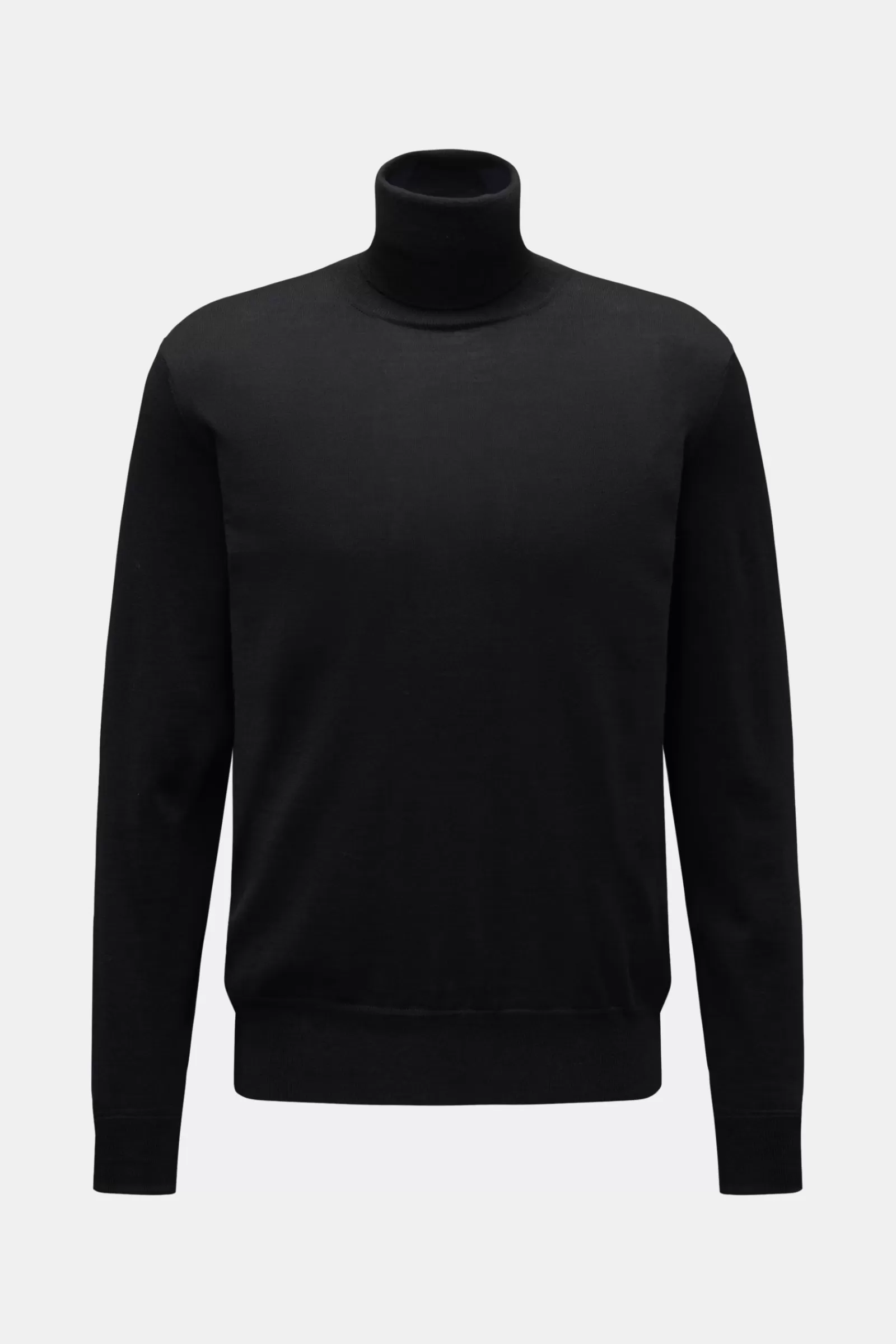 Fine Knit Turtleneck Jumper Black^PT Torino Discount