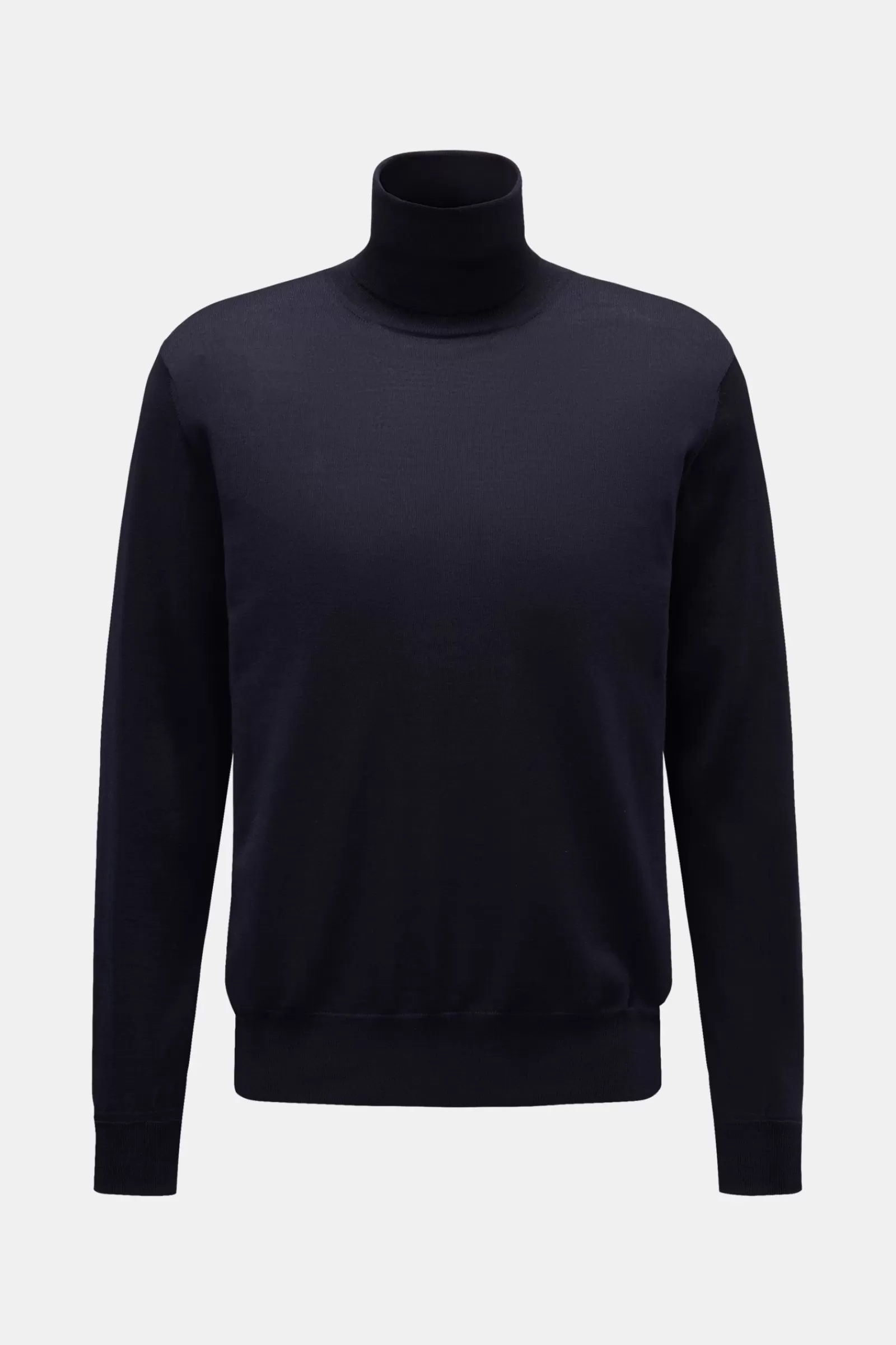 Fine Knit Turtleneck Jumper Navy^PT Torino Fashion