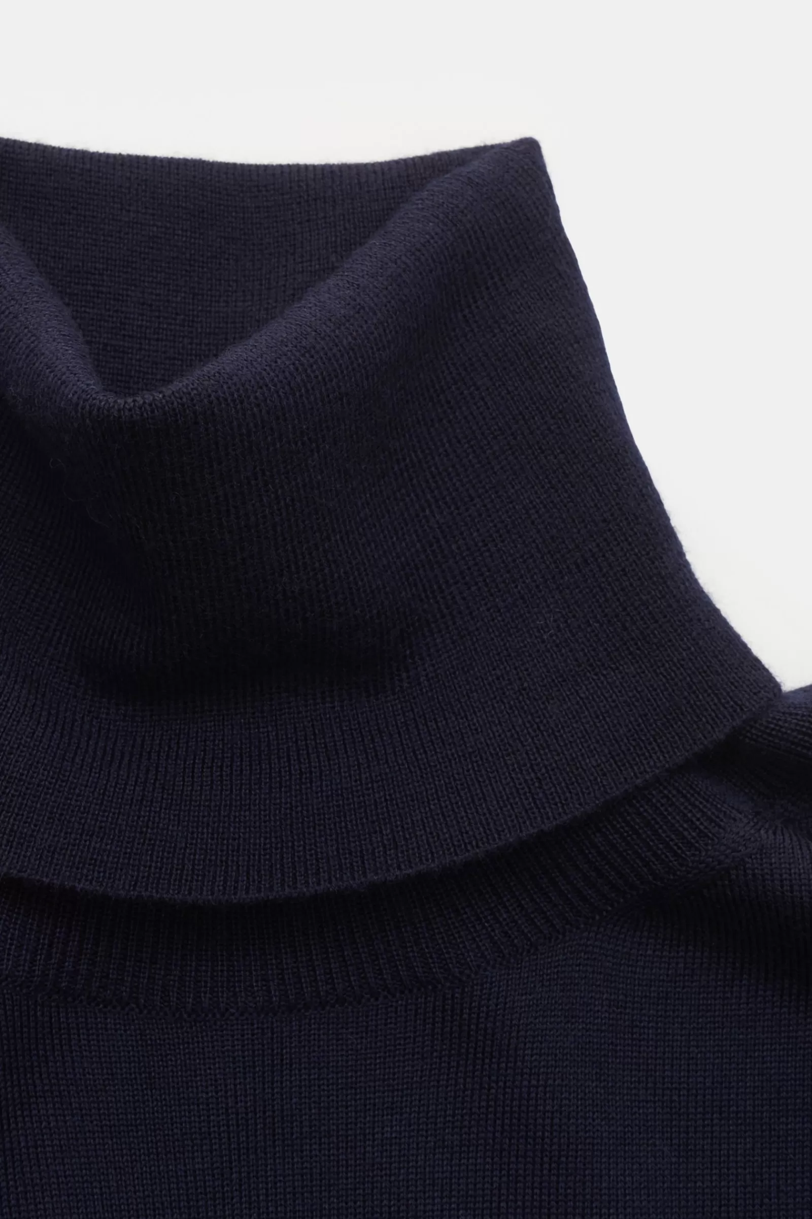 Fine Knit Turtleneck Jumper Navy^PT Torino Fashion