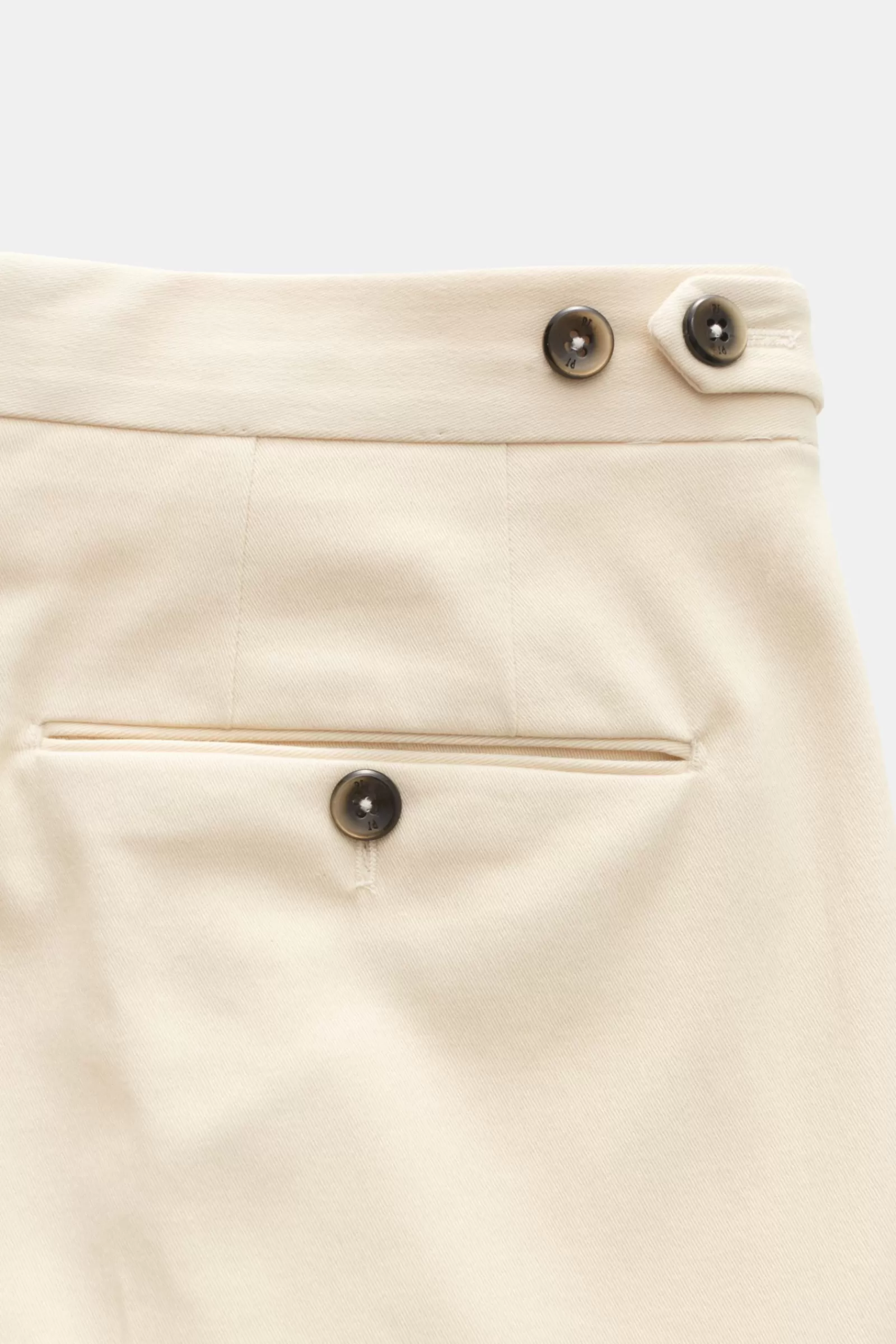 Trousers 'Gentleman Fit' Cream>PT Torino Fashion