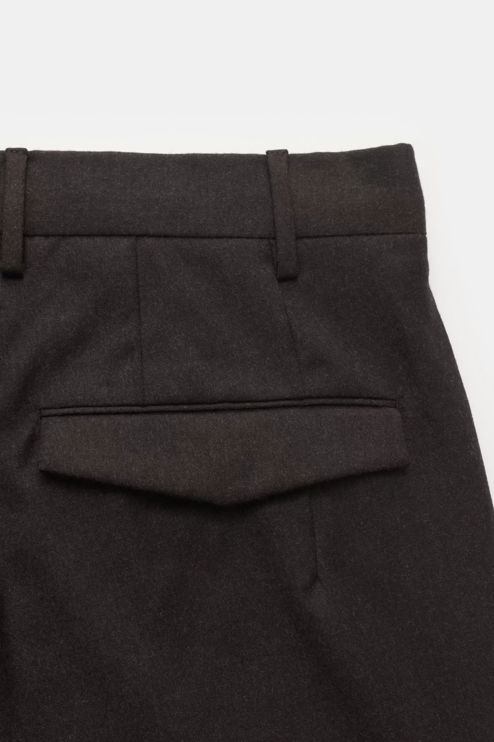 Wool Trousers 'Master Fit' Anthracite>PT Torino Flash Sale